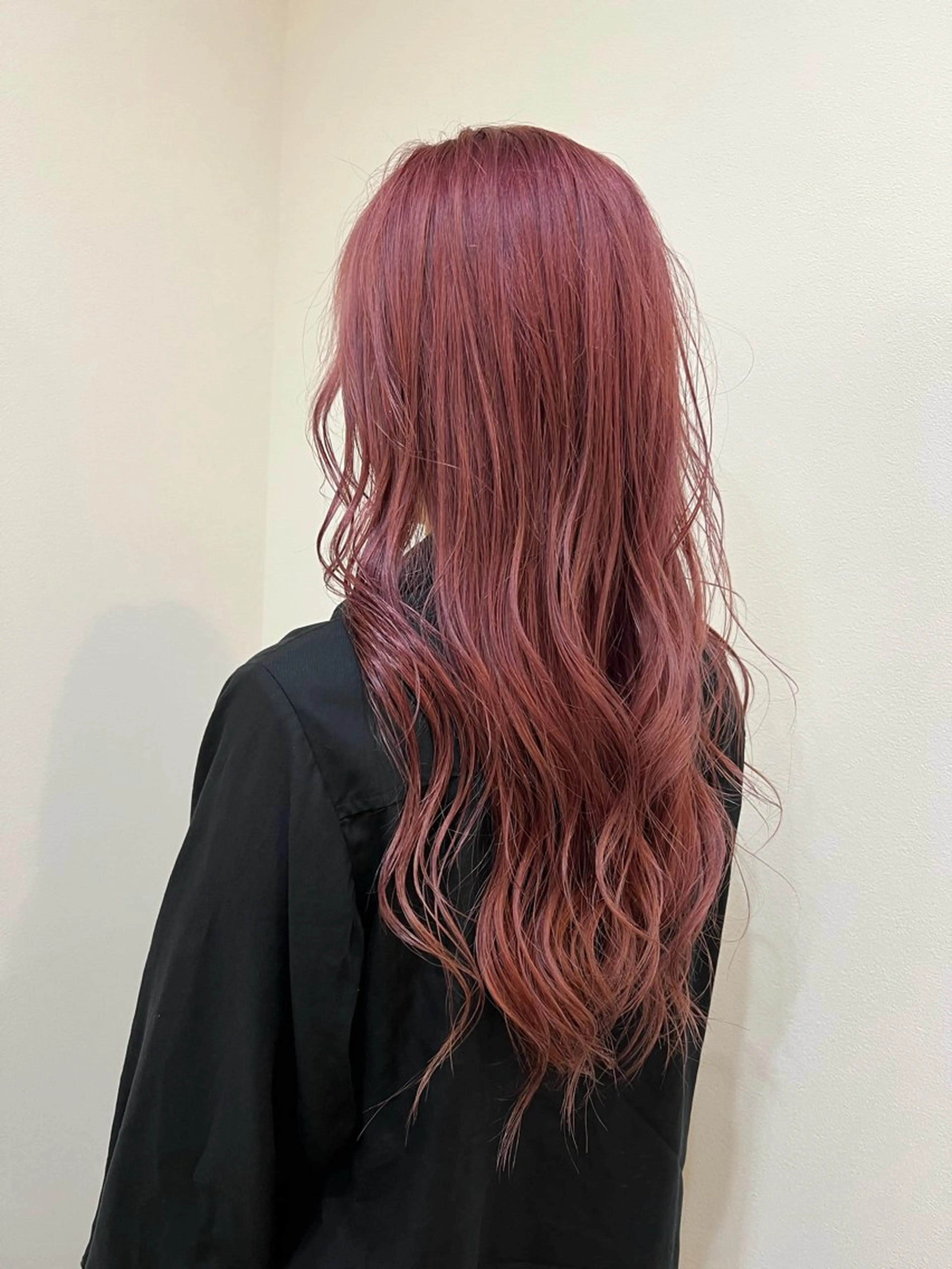 ロング ヘアカラー トリートメント soelle Hanaのヘアスタイル