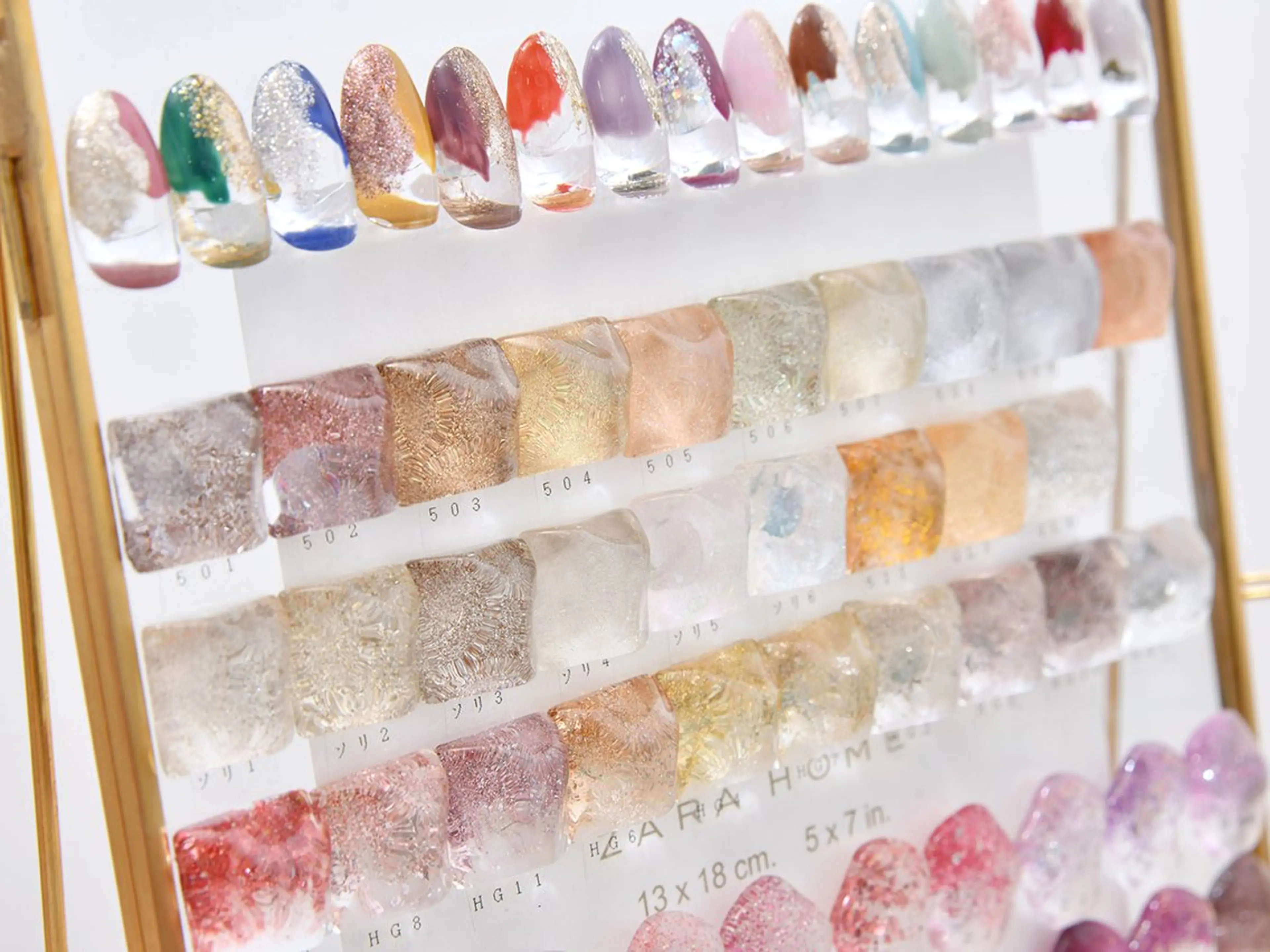 【オフあり限定】ラメグラ/塗りかけの写真