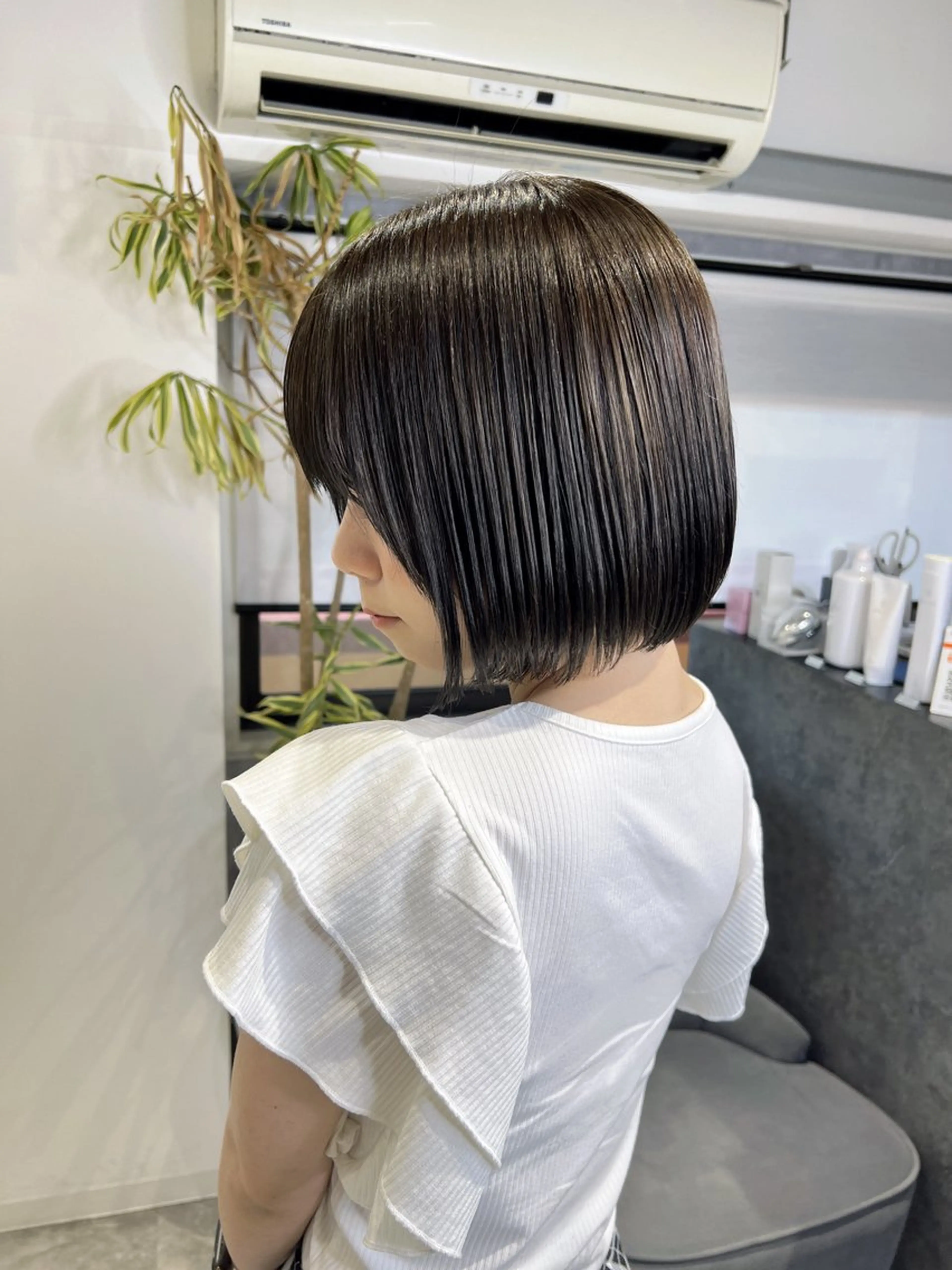 ショート カラー 透明感/レイヤー 🇰🇷tomonaのヘアスタイル