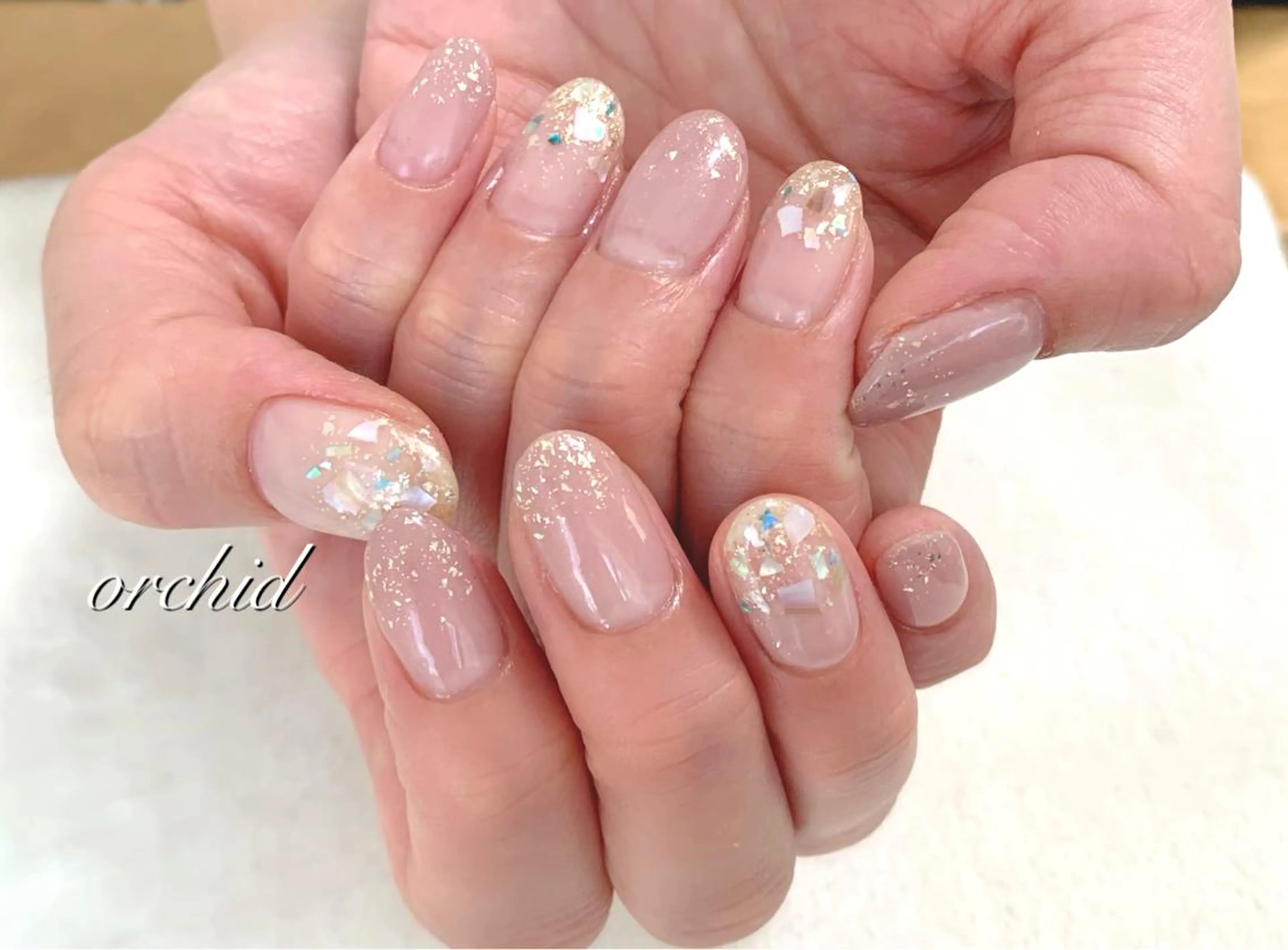 ネイル orchid ♡オーキッドのネイルデザイン