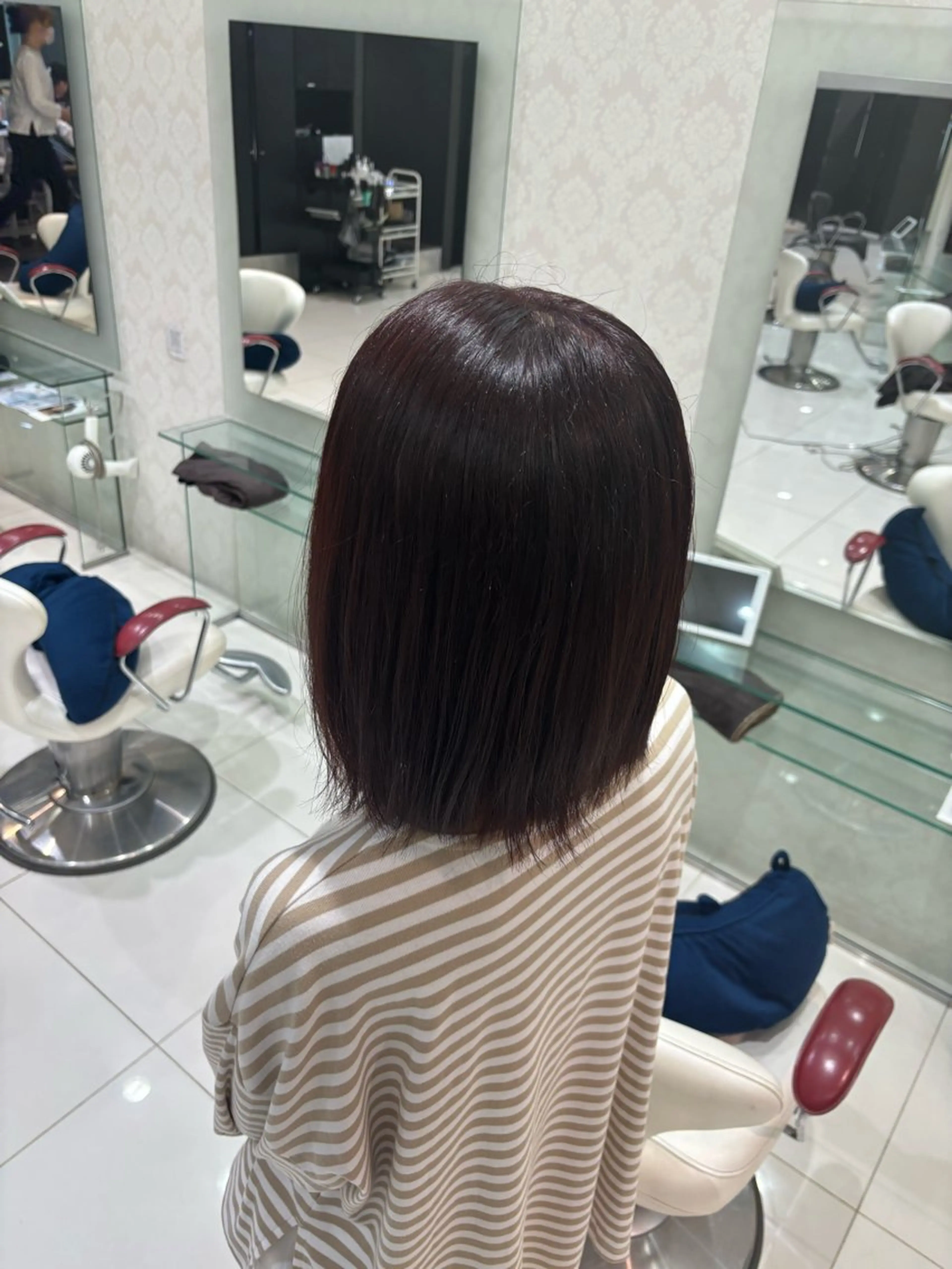 カラー レッドカラー EARTH 🐢 鈴木優大 🐢のヘアスタイル