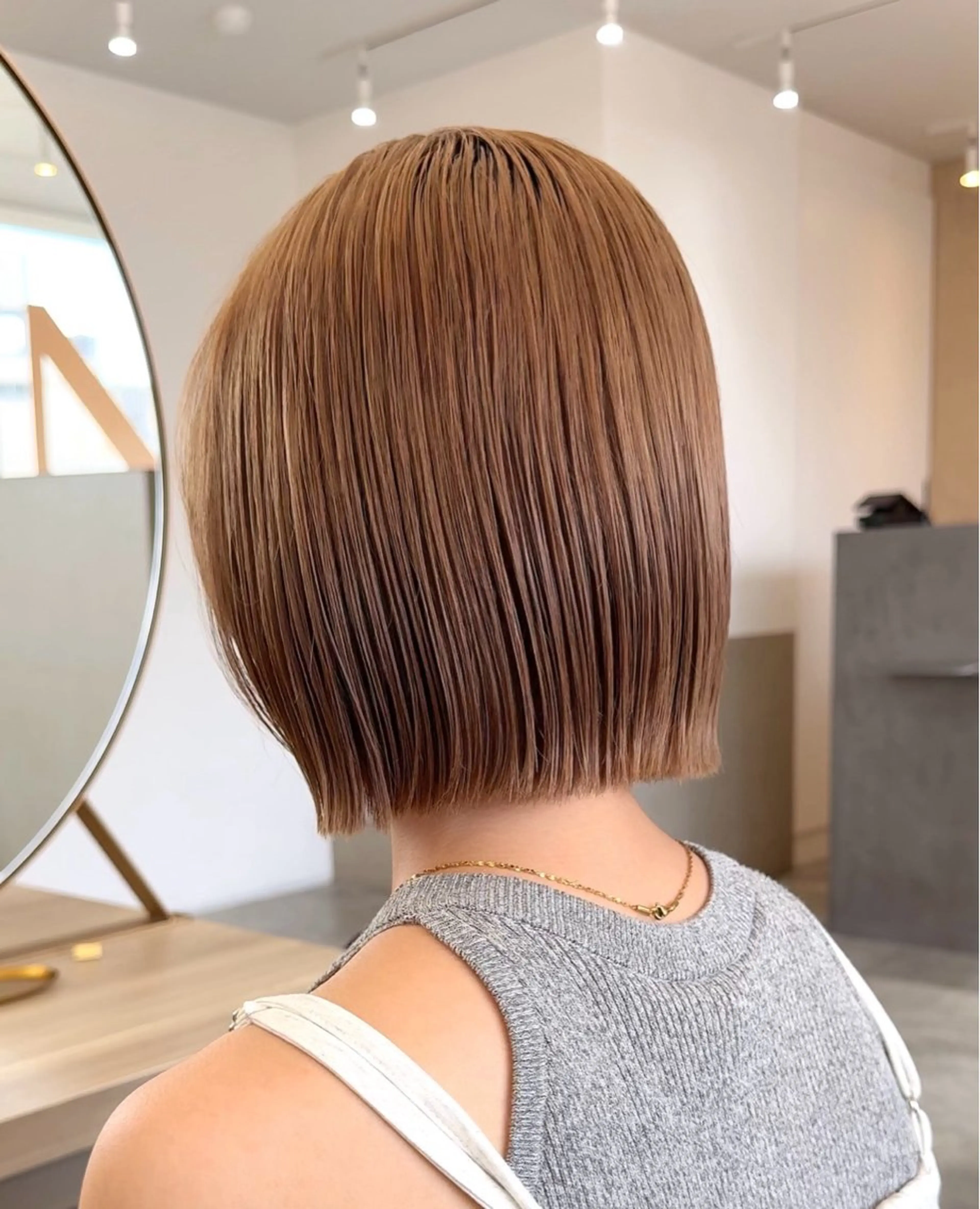 ショート 早田 華のヘアスタイル