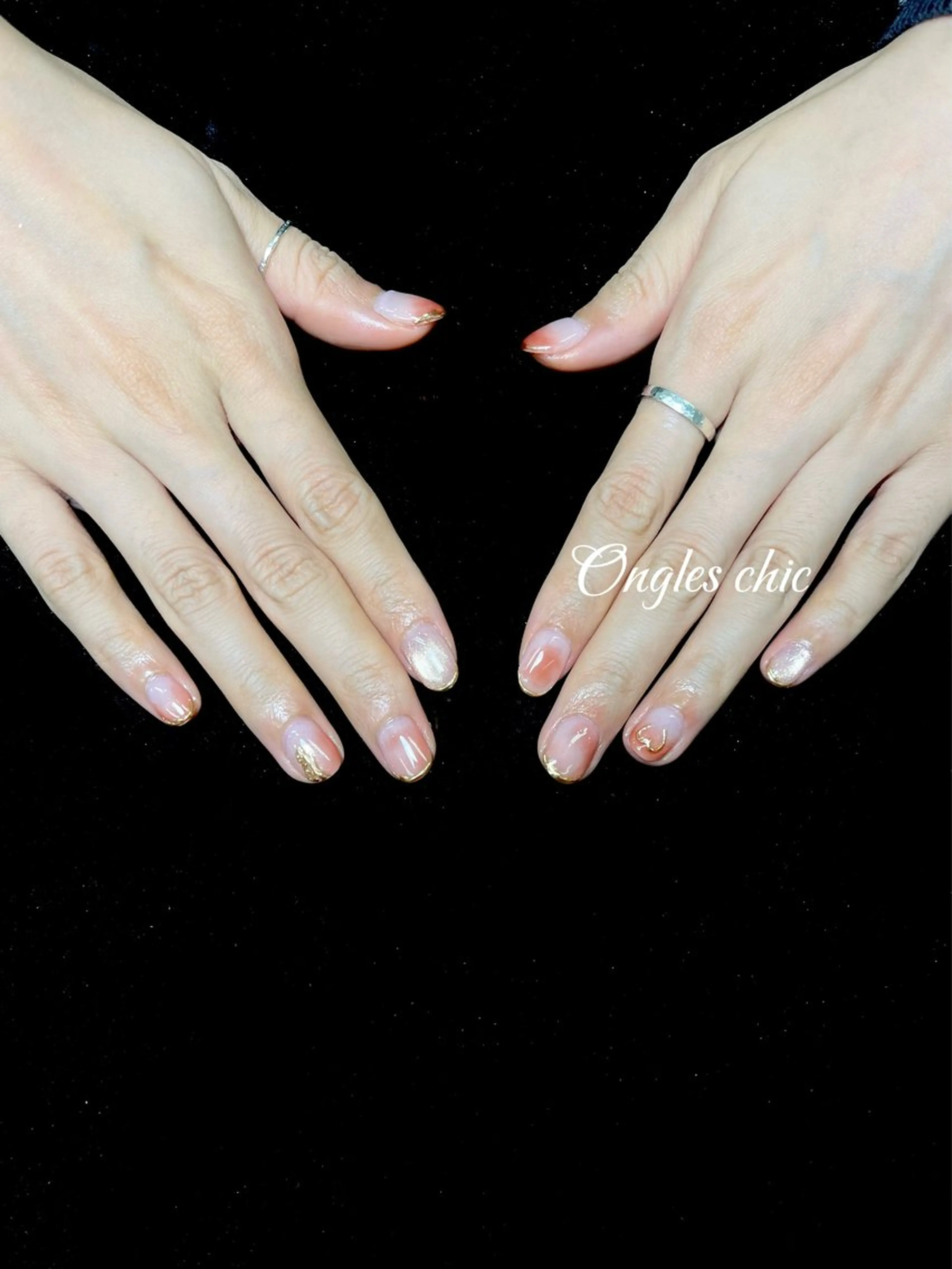 ネイル ハンドネイル ハンドケア ongles chicのネイルデザイン