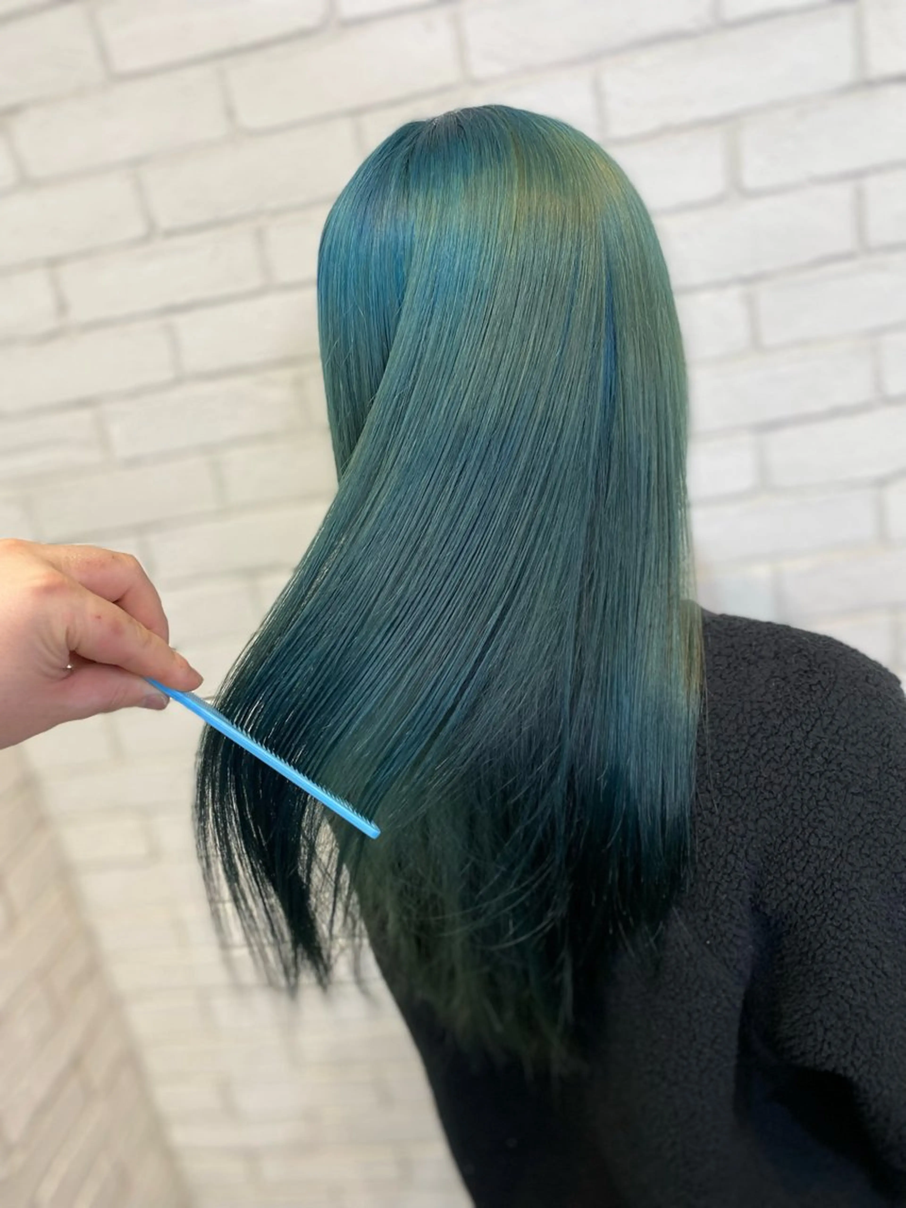 ロング カラー ヘアカラー トリートメント ヨシダ フミノリのヘアスタイル