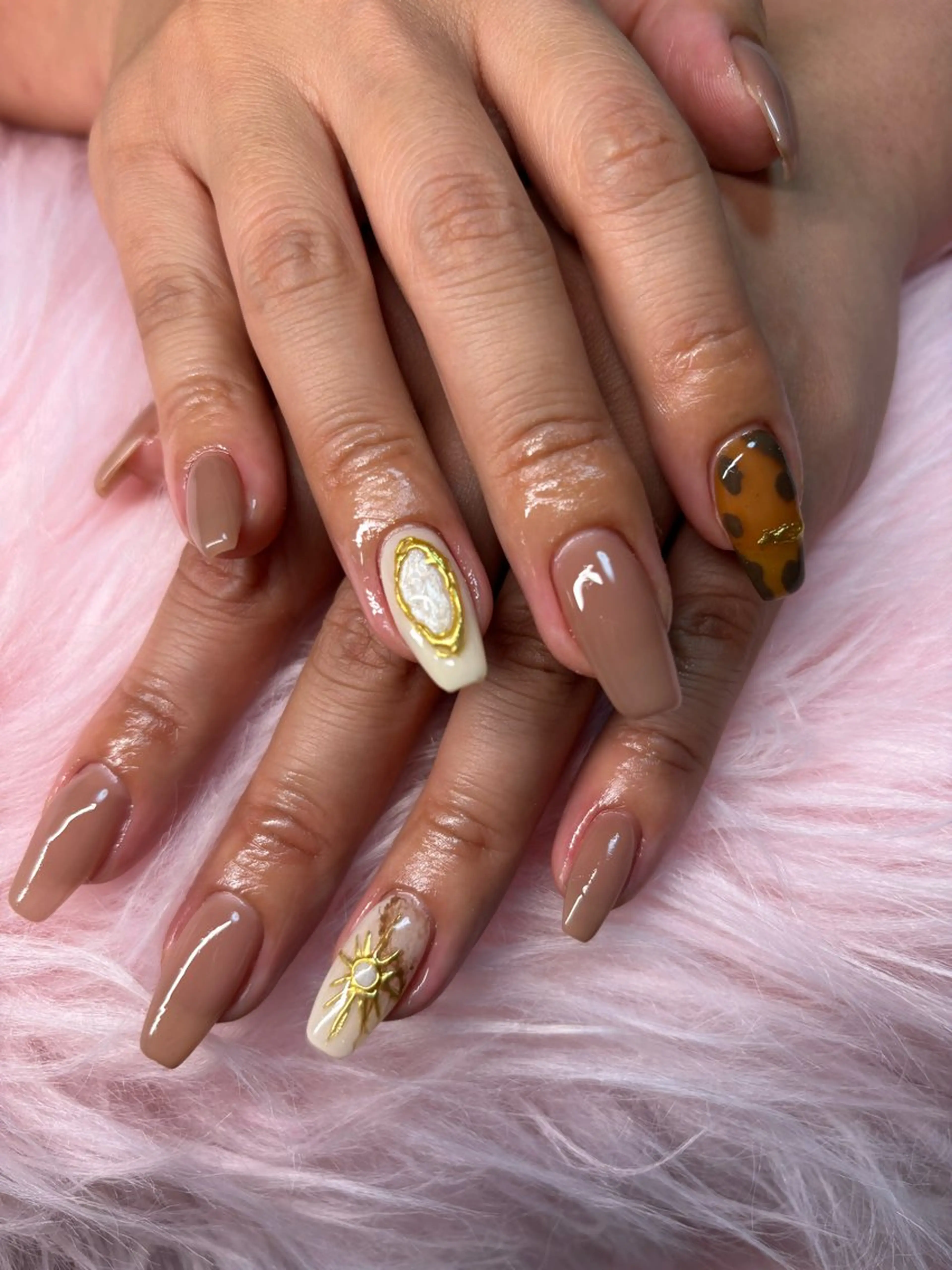 ネイル rukianail 新里のネイルデザイン