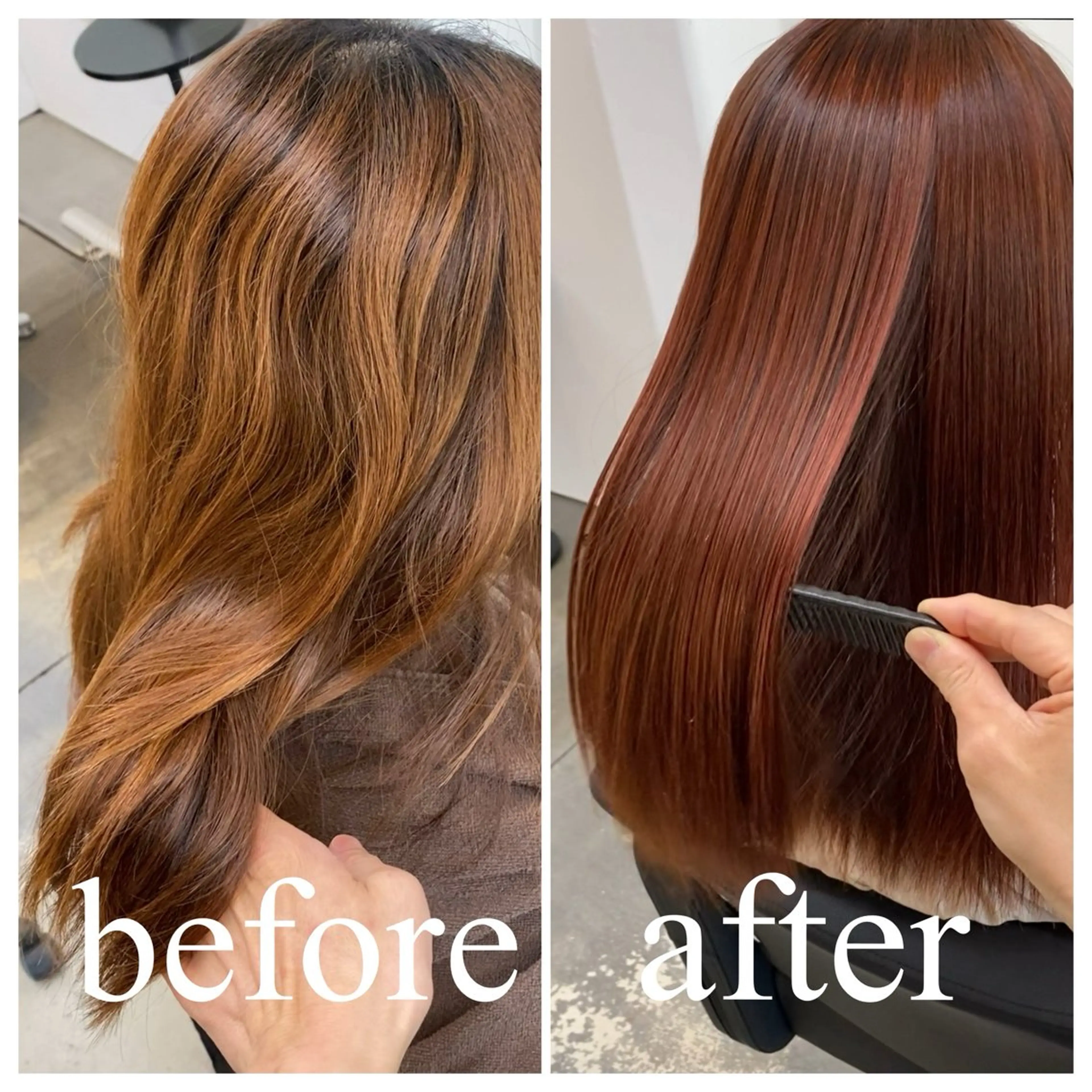 ロング カラー 古賀 雄大のヘアスタイル