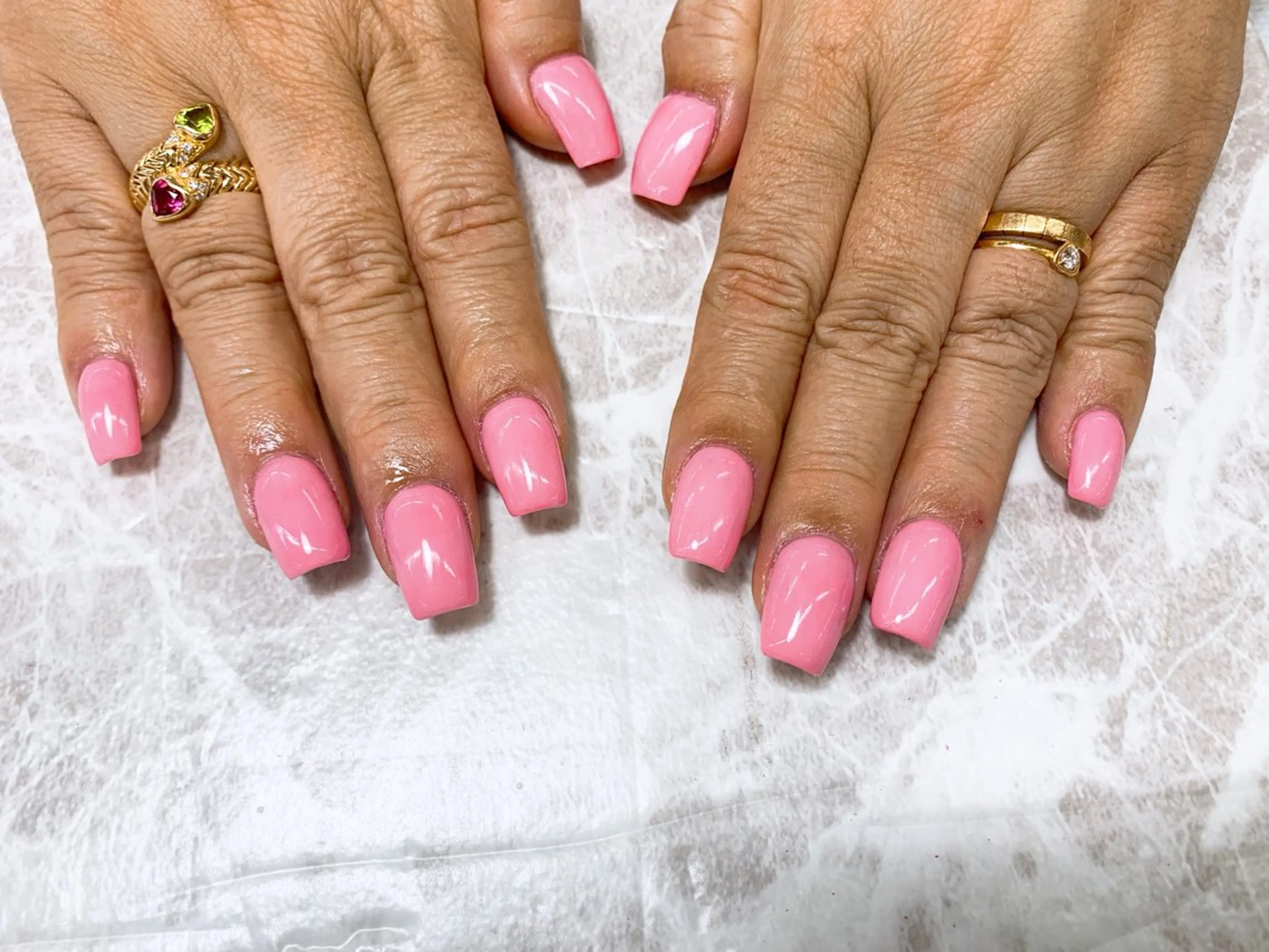 ネイル スカルプネイル ハンドネイル ⭐︎休業中の練習⭐︎ JNA認定講師髙橋のネイルデザイン