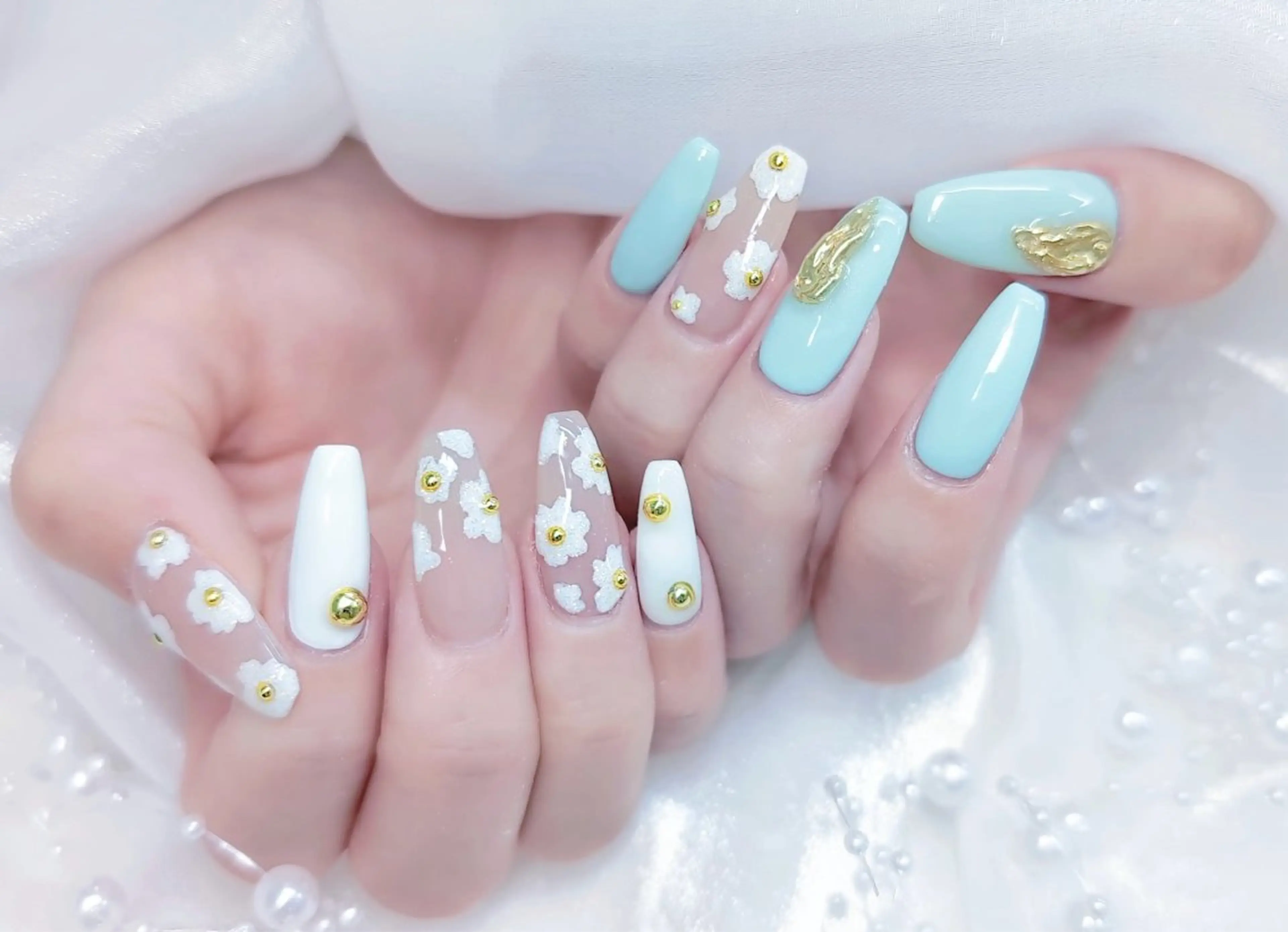 ネイル ハンドネイル ╹◡╹Mimoミモ Eye&Nailのマツエク・マツパデザイン