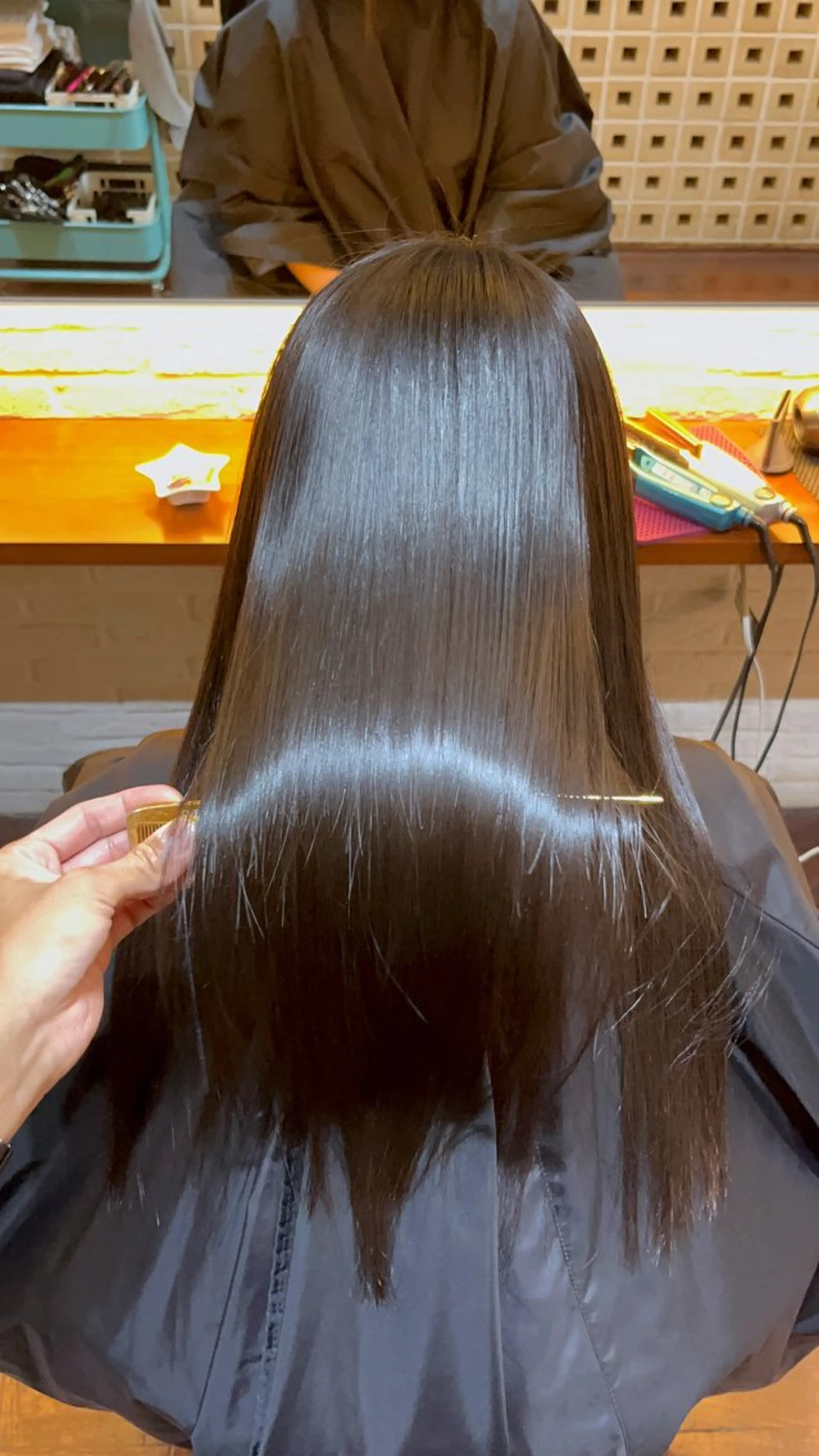 ロング 髪質改善 縮毛矯正 縮毛矯正 トリートメント CoCooN TAKUMAのヘアスタイル