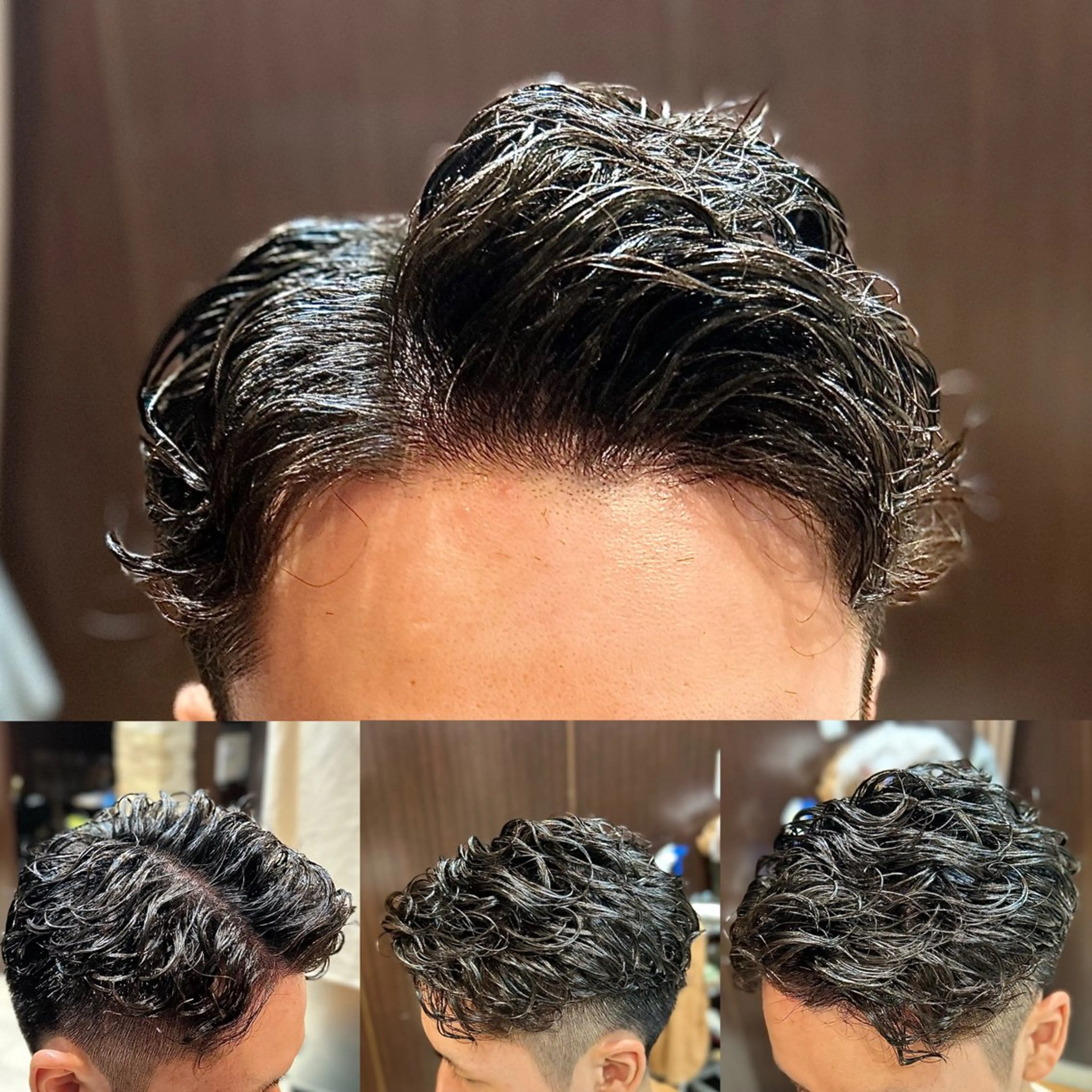 ショート パーマ メンズ 💈田上 立輝のヘアスタイル