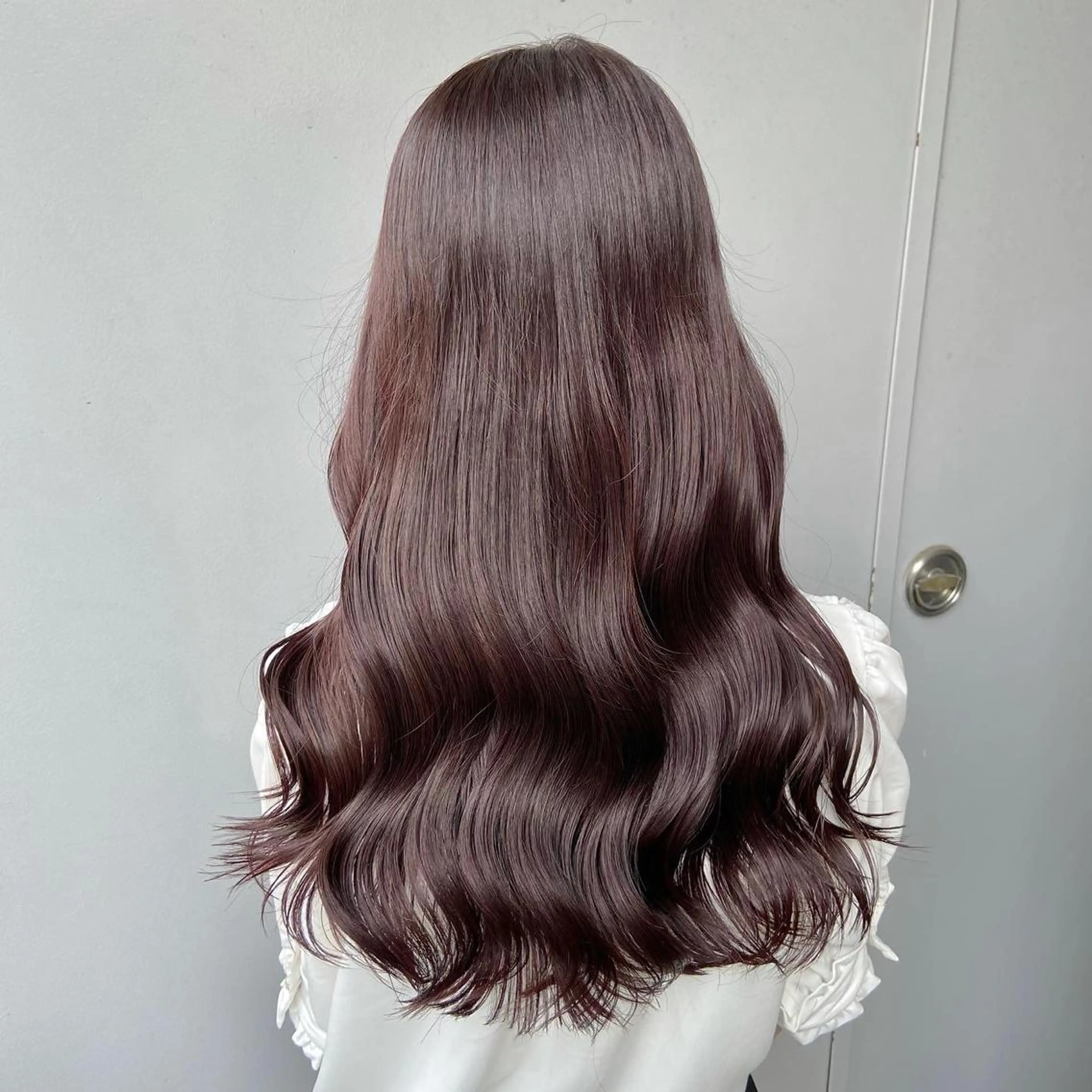 ロング カラー ヘアカラー ヘッドスパ ヘアセット ベージュカラー💖 やすひろのヘアスタイル
