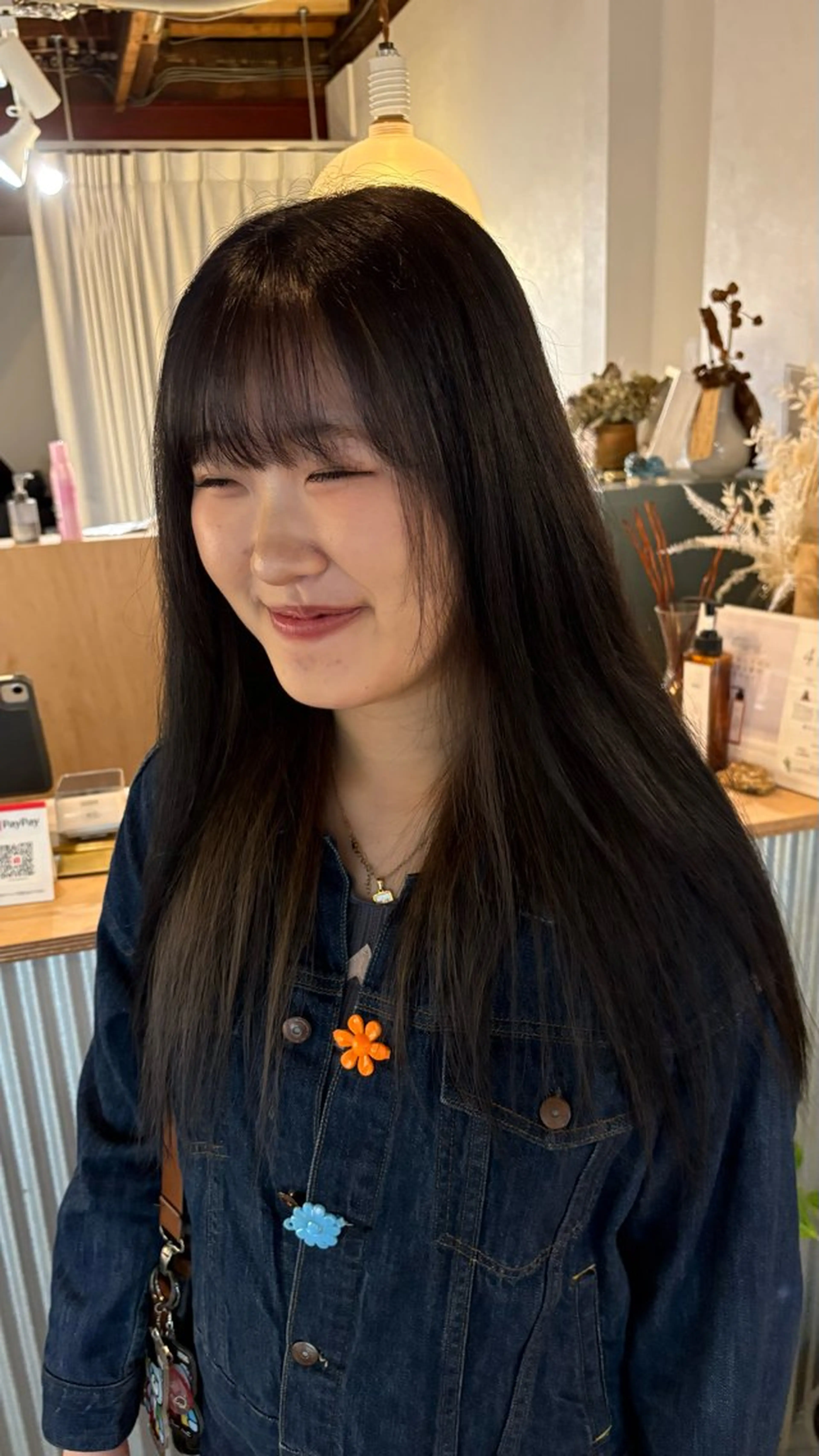 ロング カラー インナーカラー ヘアカラー 田中 美海のヘアスタイル