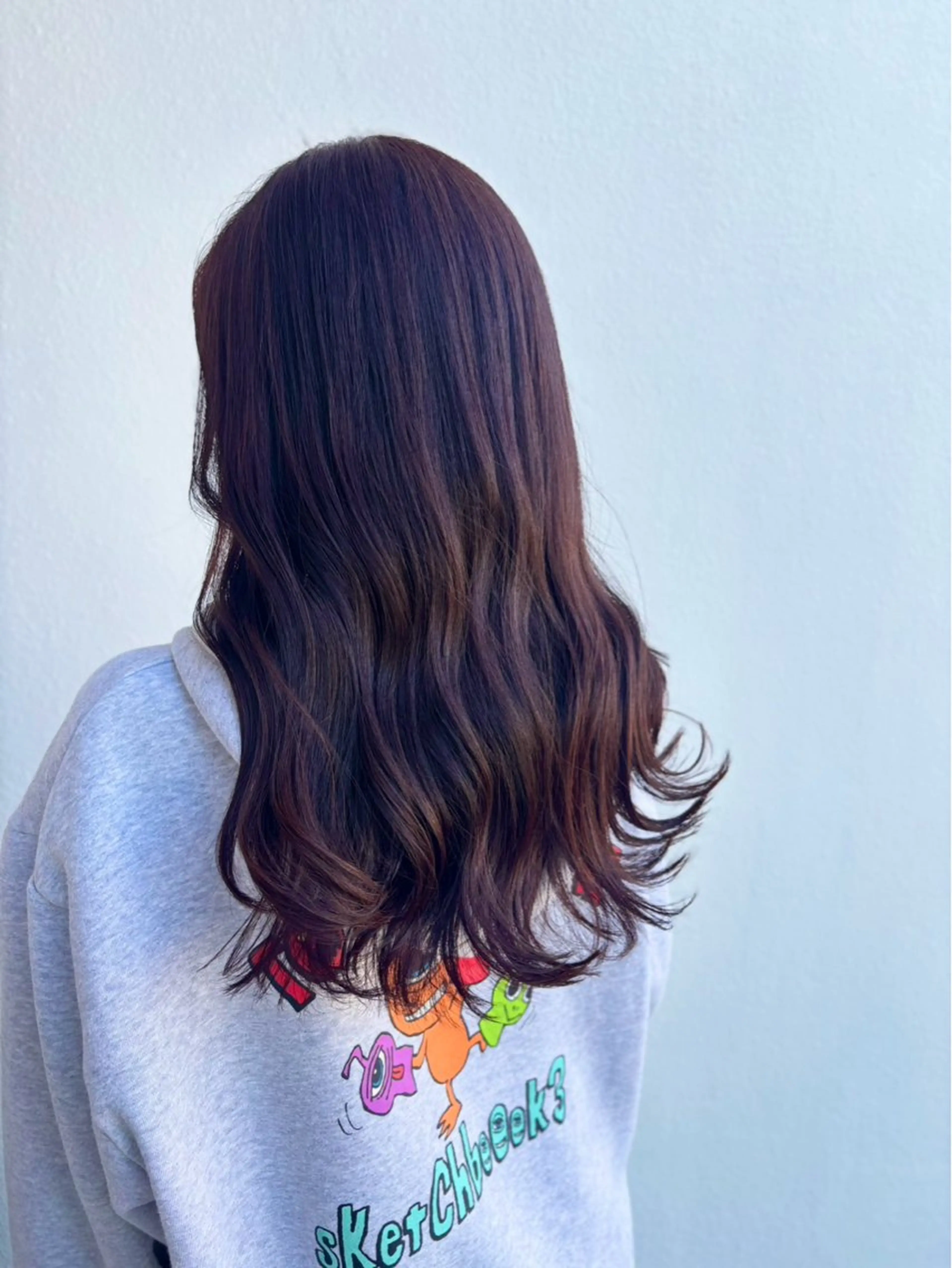 ロング カラー ヘアカラー パライソ南公園店小嶋 さつきのヘアスタイル