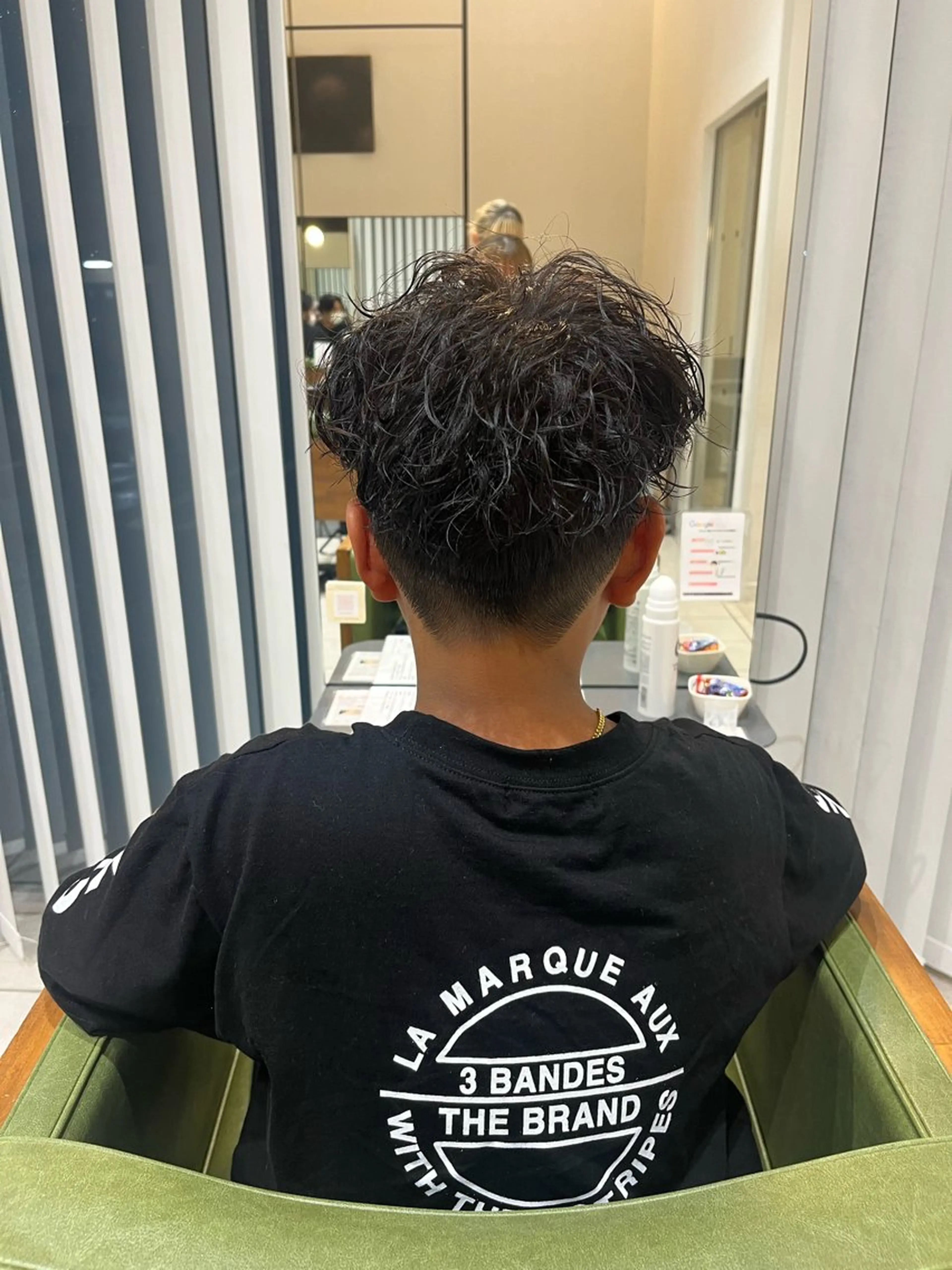 パーマ メンズ パーマ 中村 彩奈のヘアスタイル