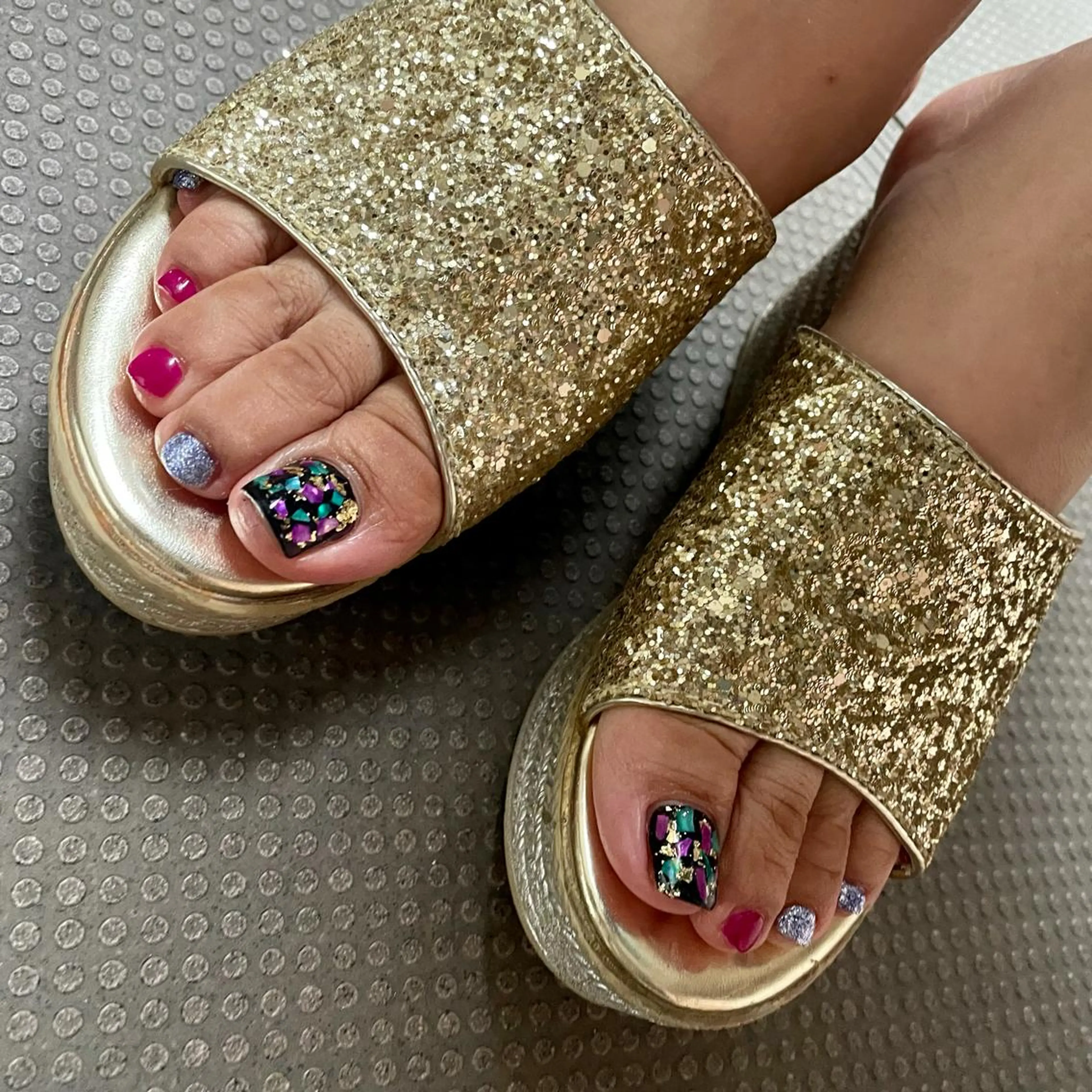 ネイル フットネイル 奥園 良恵のネイルデザイン