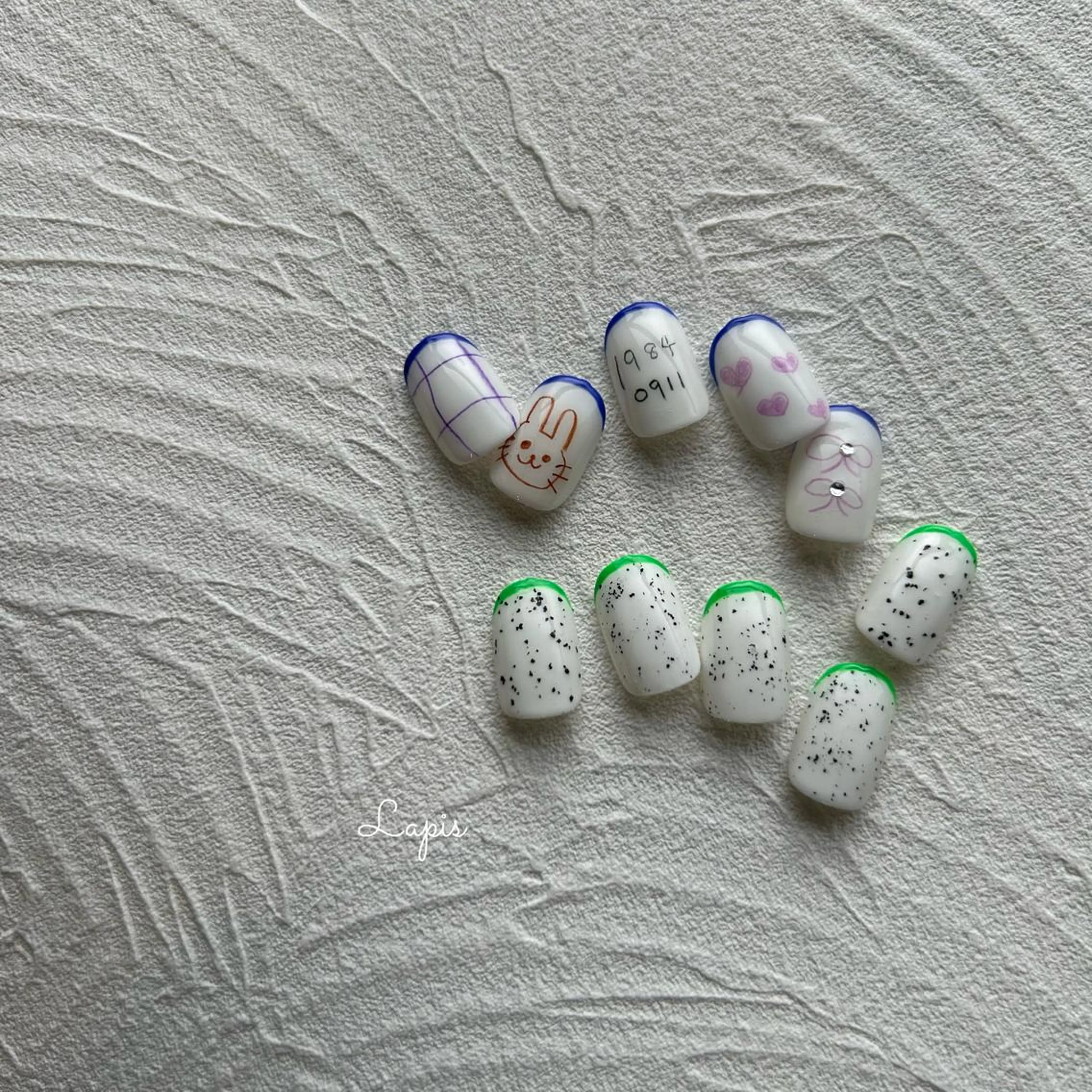 ネイル ハンドネイル Lapis *のネイルデザイン