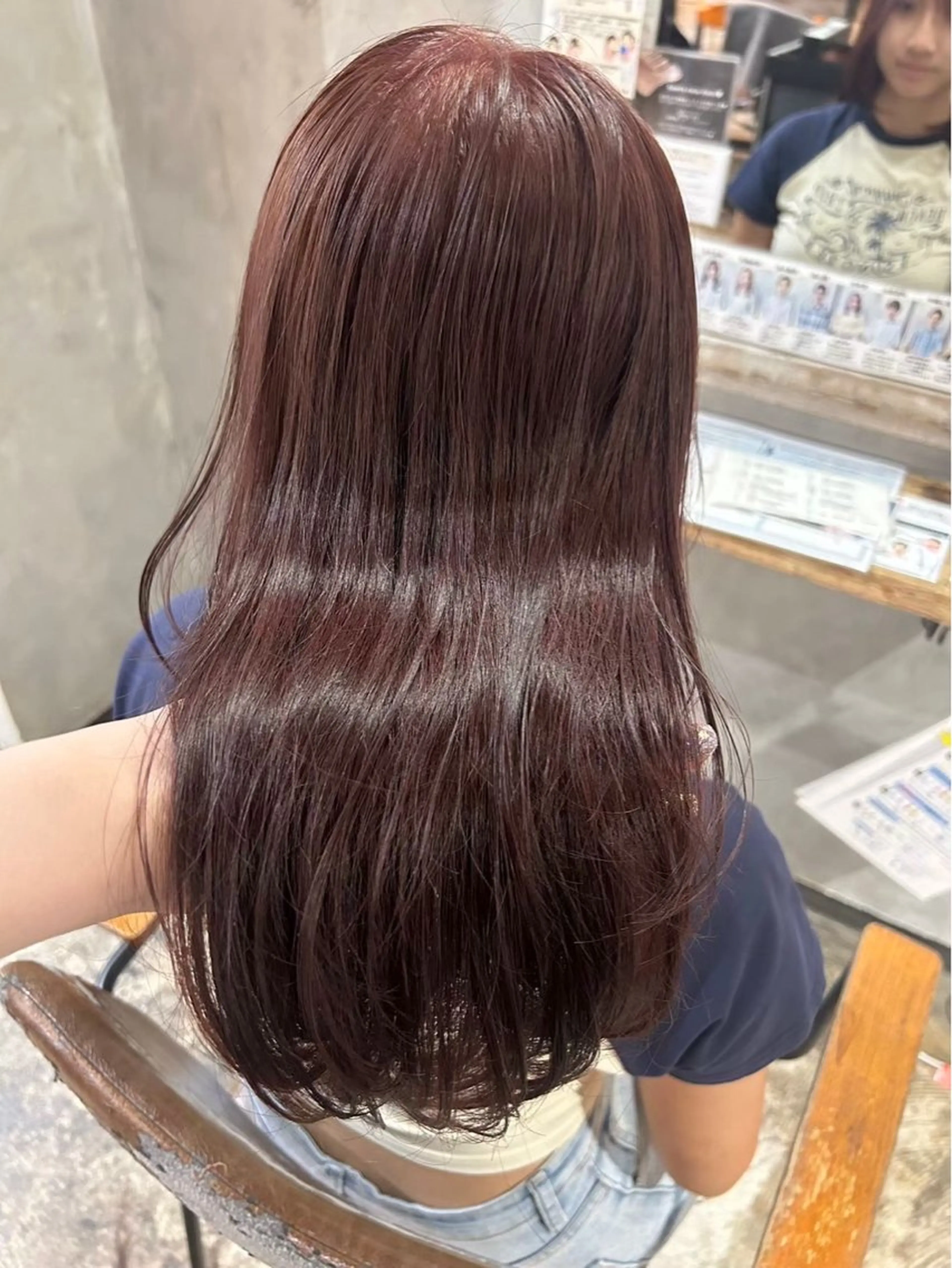 ロング カラー カット ヘアカラー 福村 彩夏のヘアスタイル