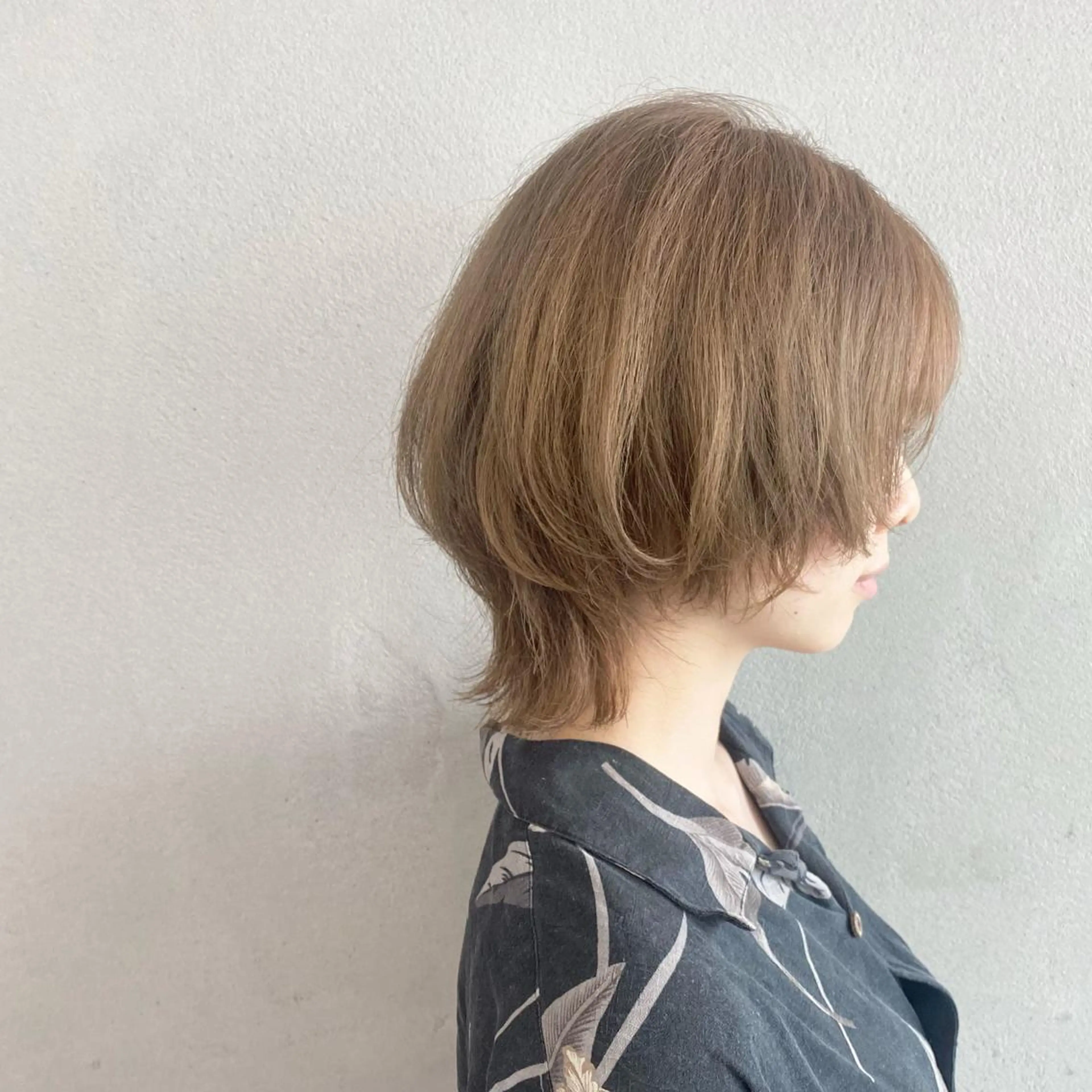 ショート カラー ウルフカット カット ヘアカラー トリートメント #tag 佐藤璃美のヘアスタイル