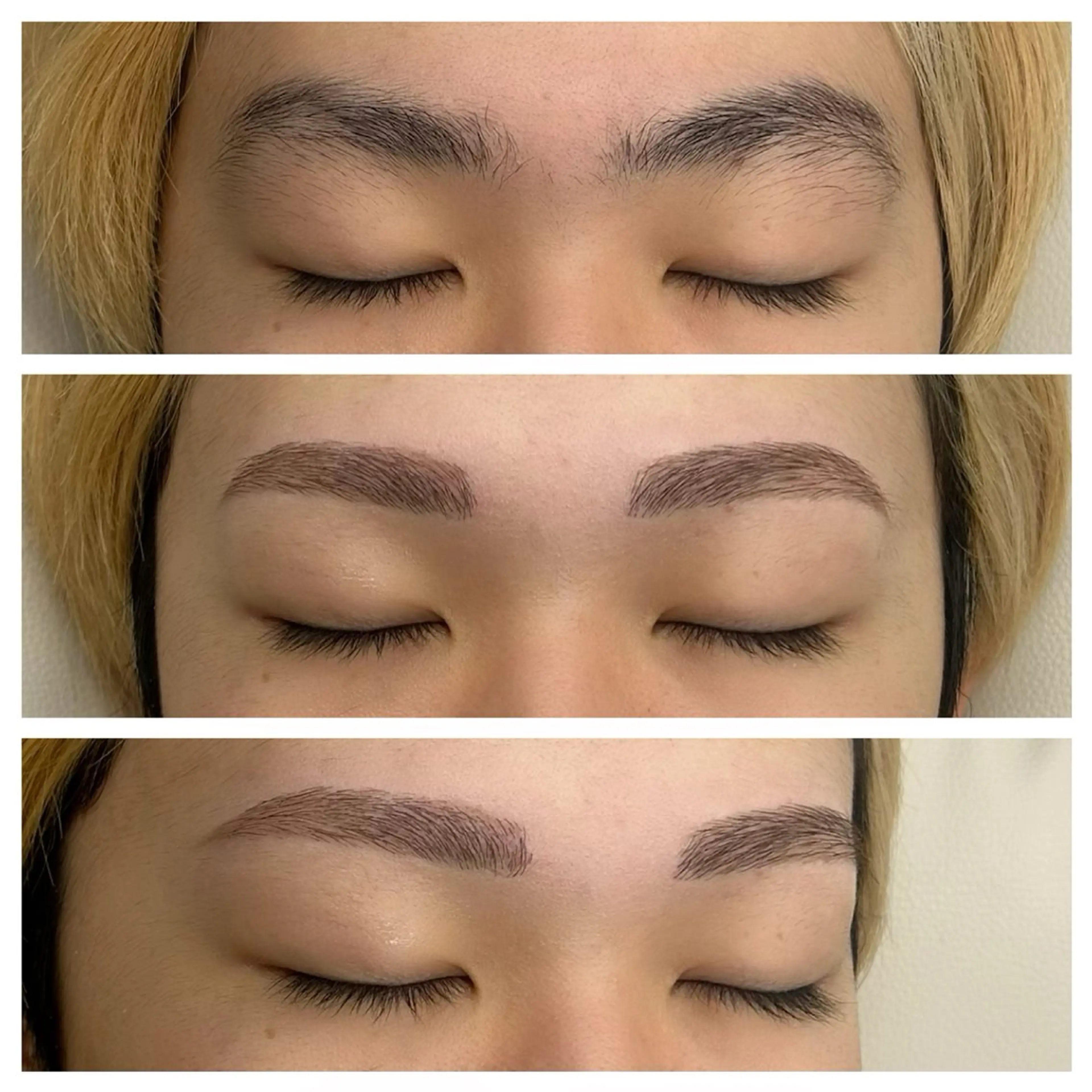 メンズ アイブロウ 眉カラー LUCA marinのマツエク・マツパデザイン