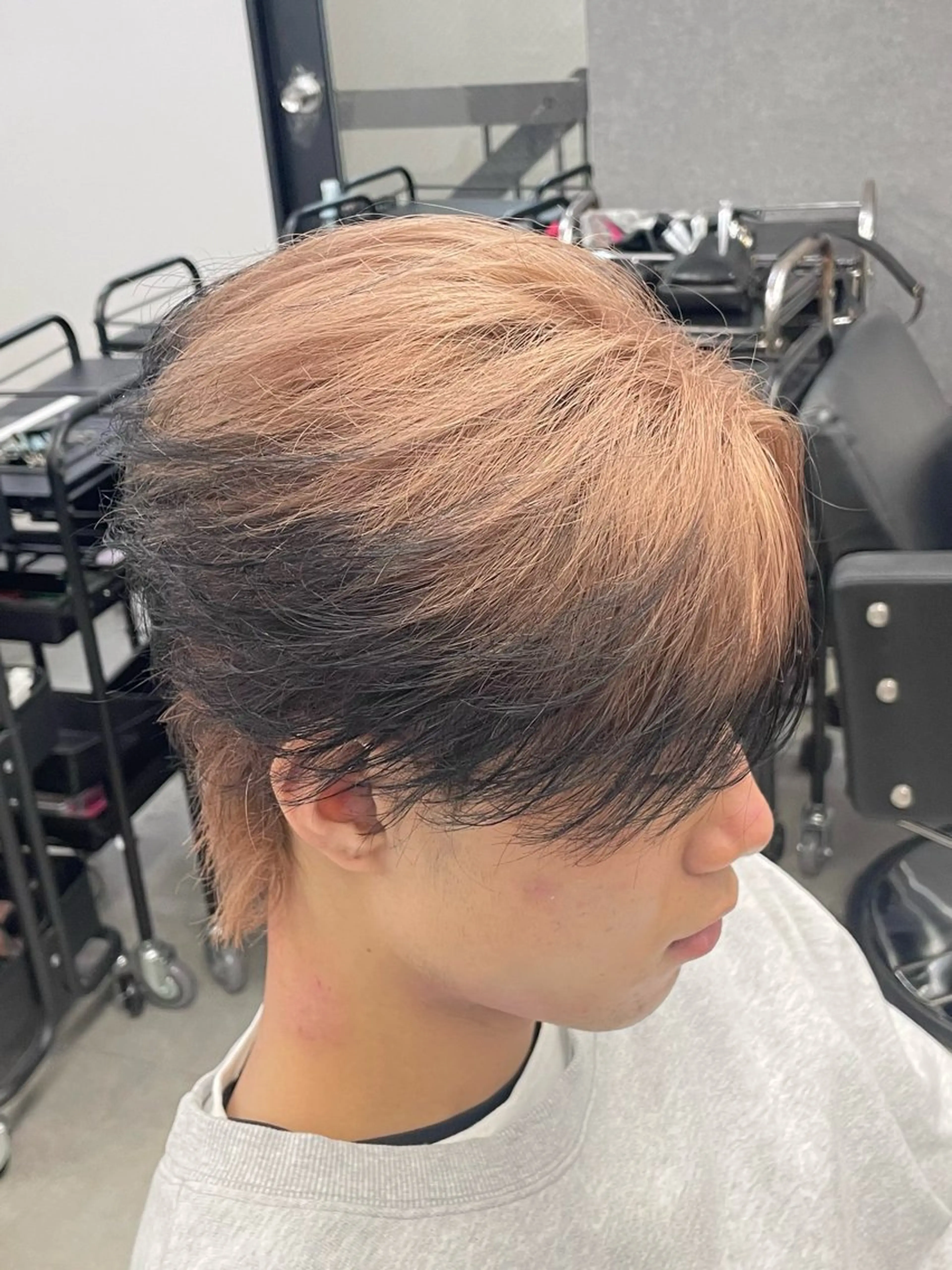 ショート ショートヘア 縮毛矯正 カマタ ハルキのヘアスタイル