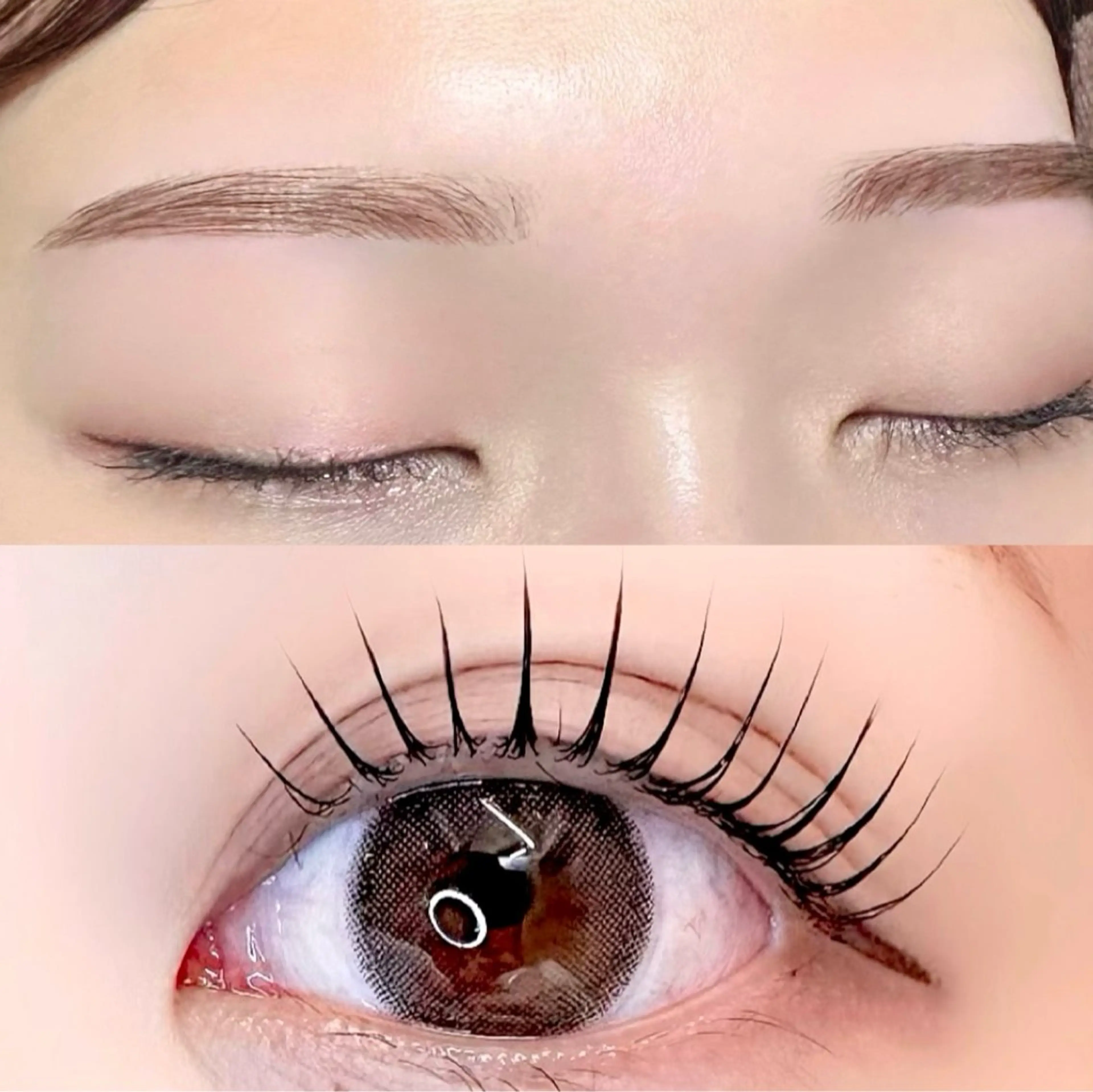 【setmenu】💞パリジェンヌorラッシュリフト➕アイブロウスタイリング💞の写真