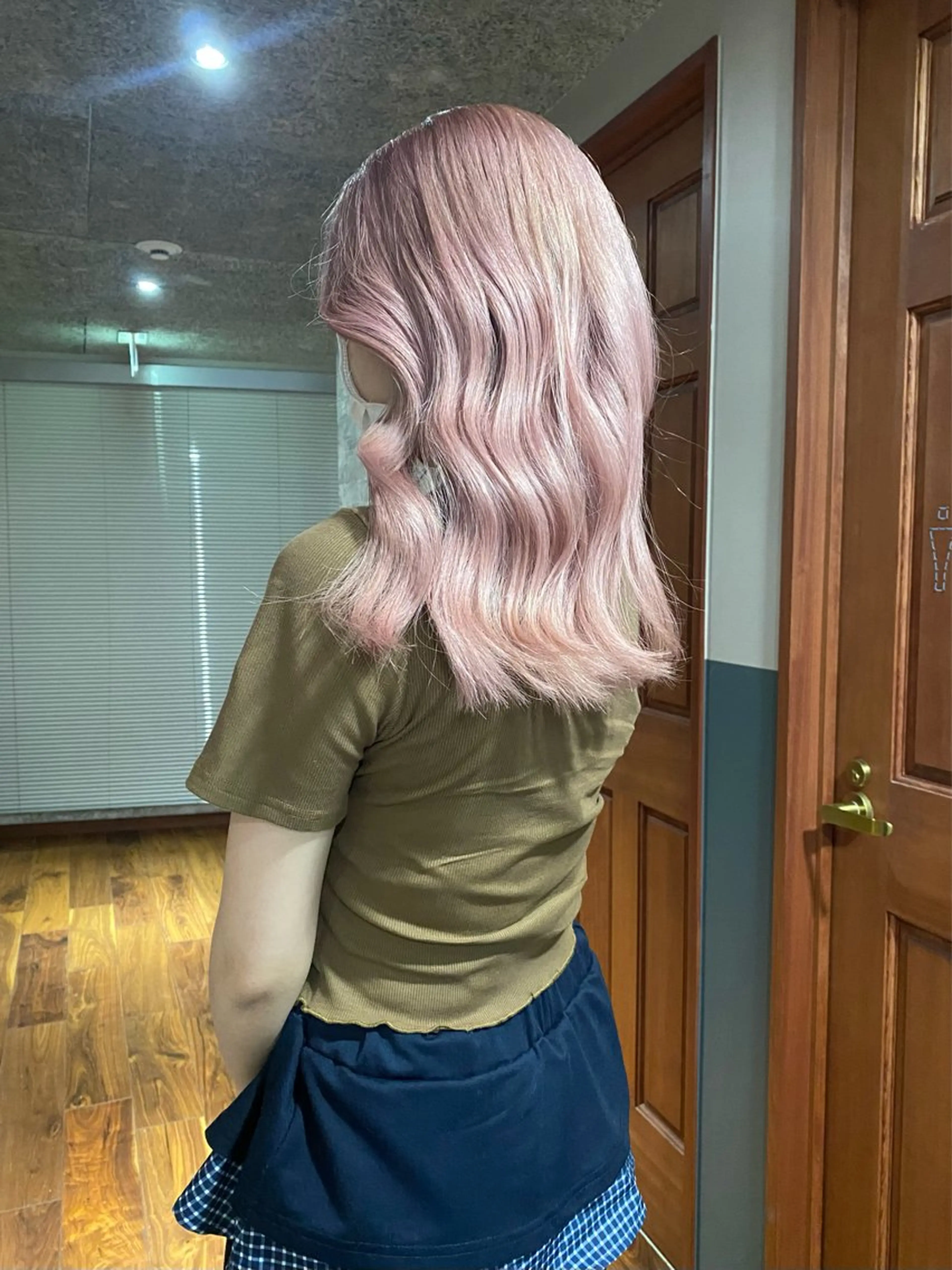 セミロング カラー ブリーチ カット ヘアカラー トリートメント mai / linoah˚✧のヘアスタイル