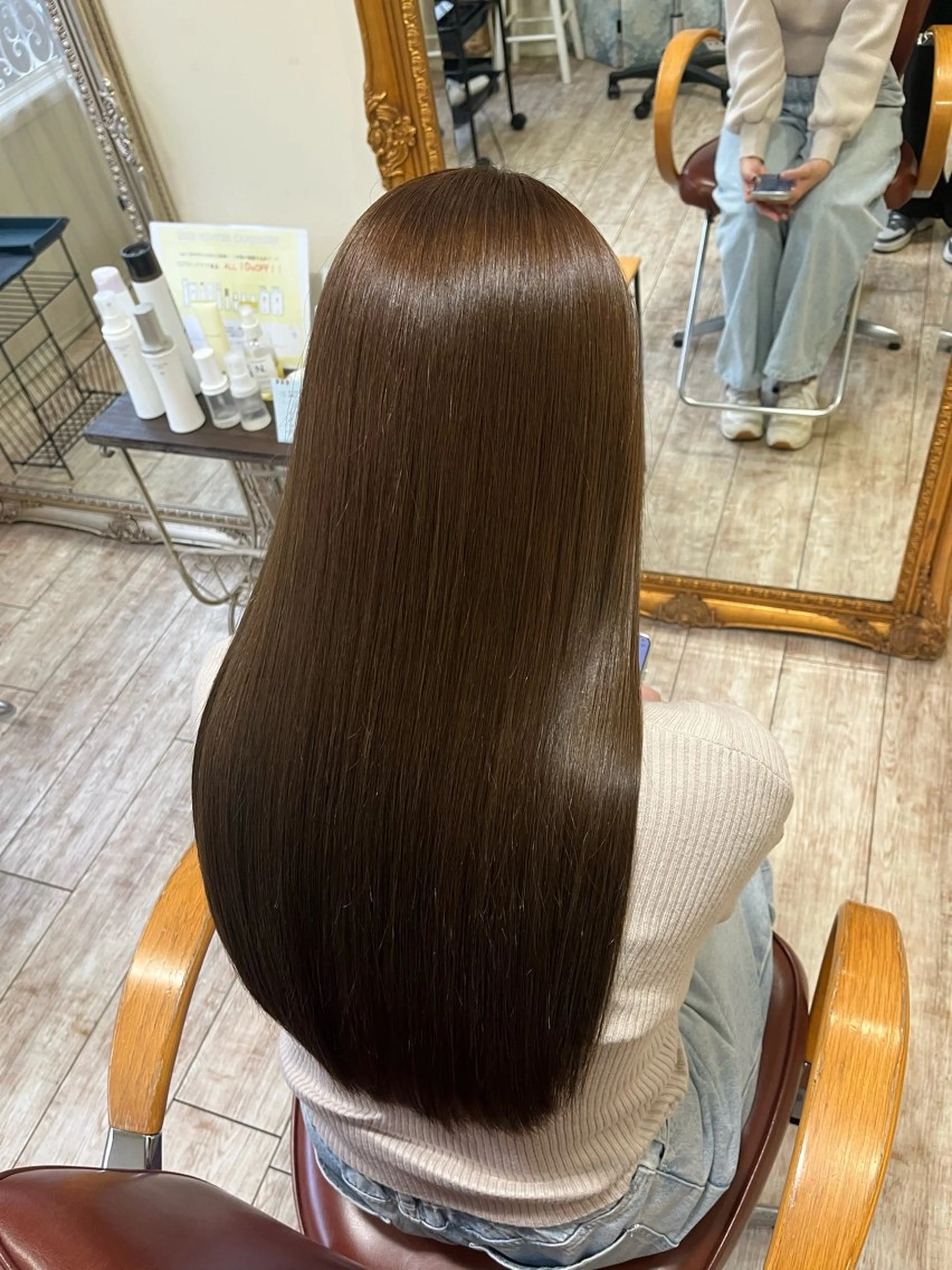 ロング カット ヘアカラー 【艶髪カラー】 omiのヘアスタイル