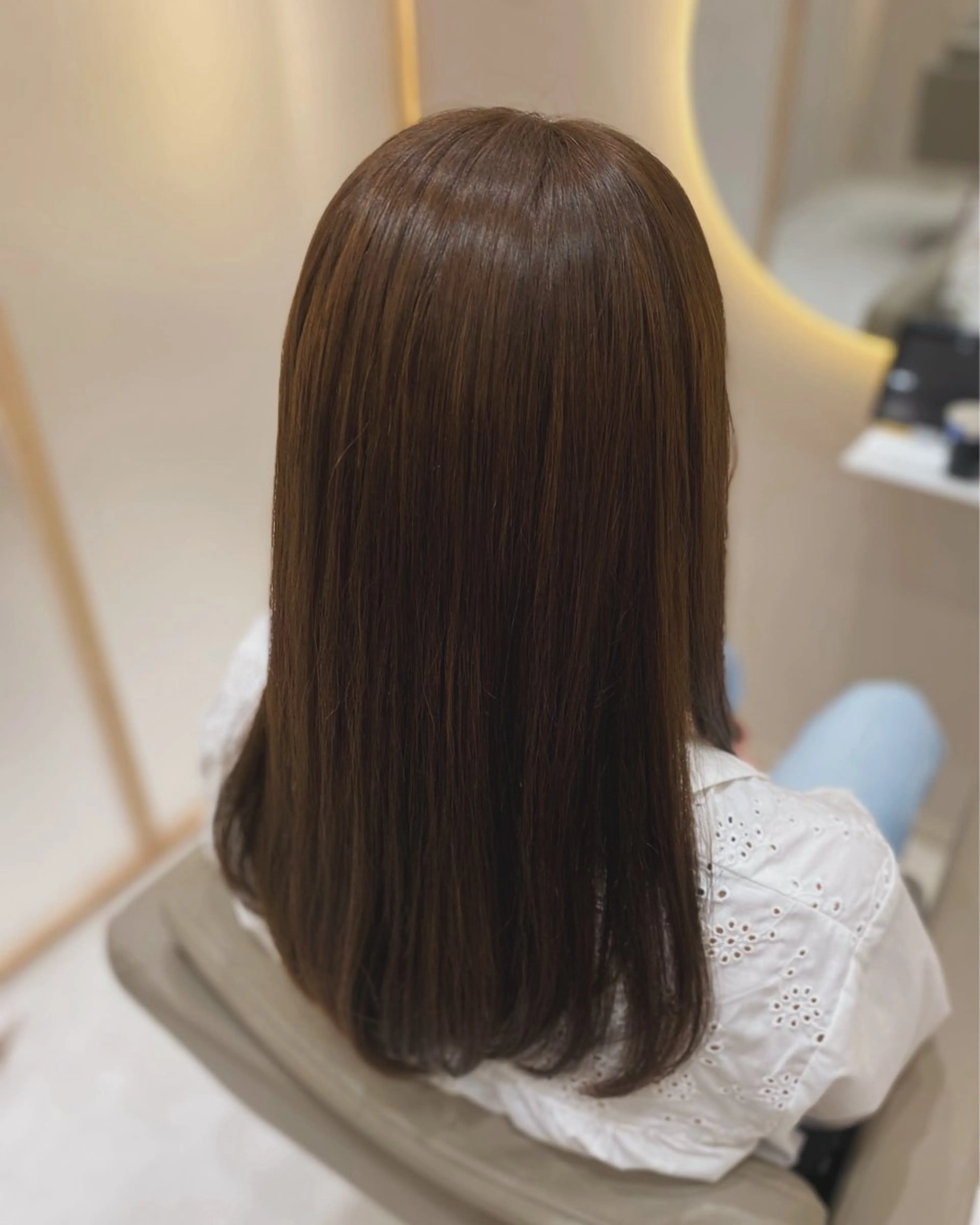 カット＋アリミノケアカラー＋ミルボン3stepトリートメント💎の写真