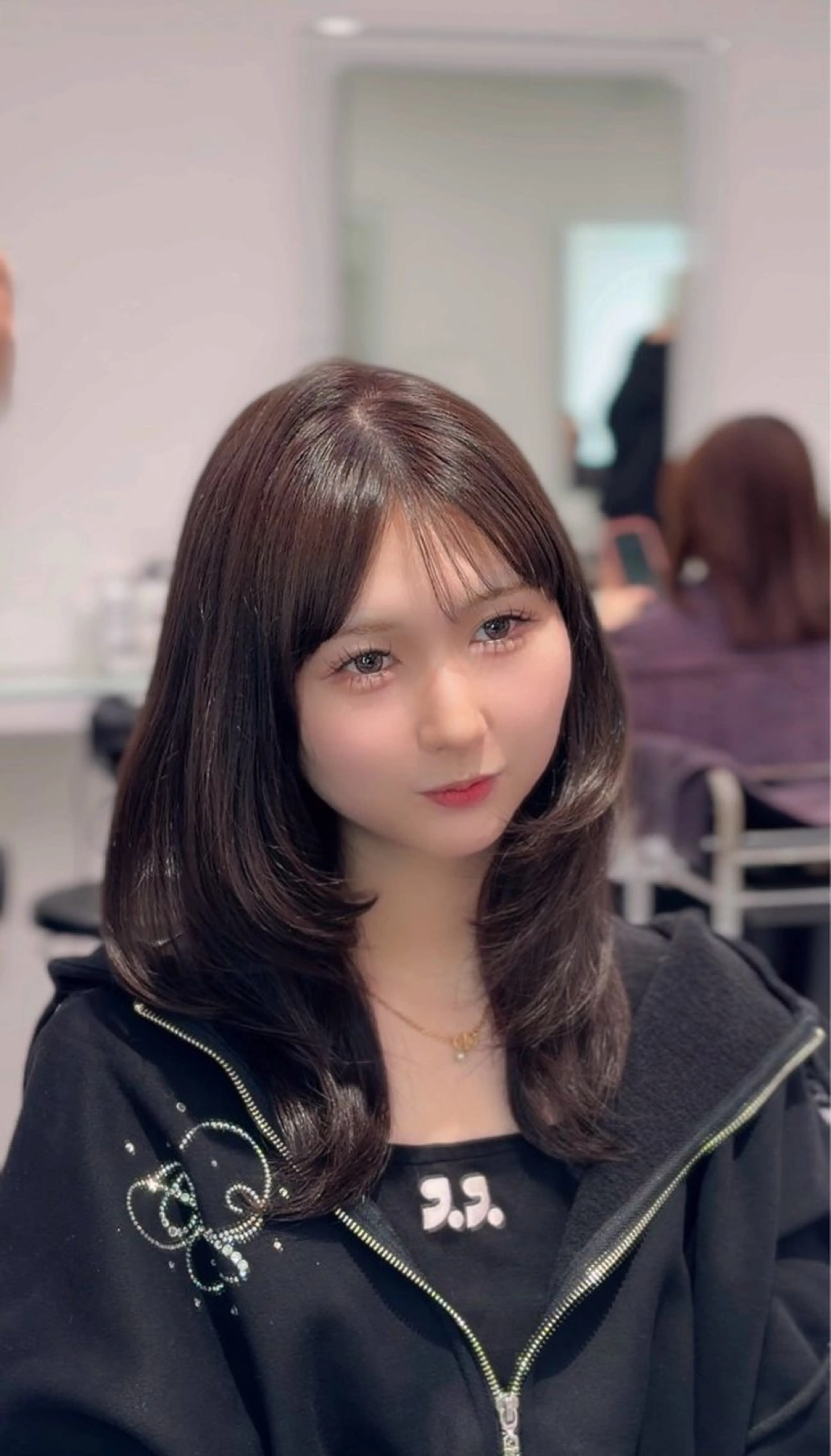 セミロング カット ヘアカラー トリートメント 💖海外girl💖 レイヤー/MEARIのヘアスタイル