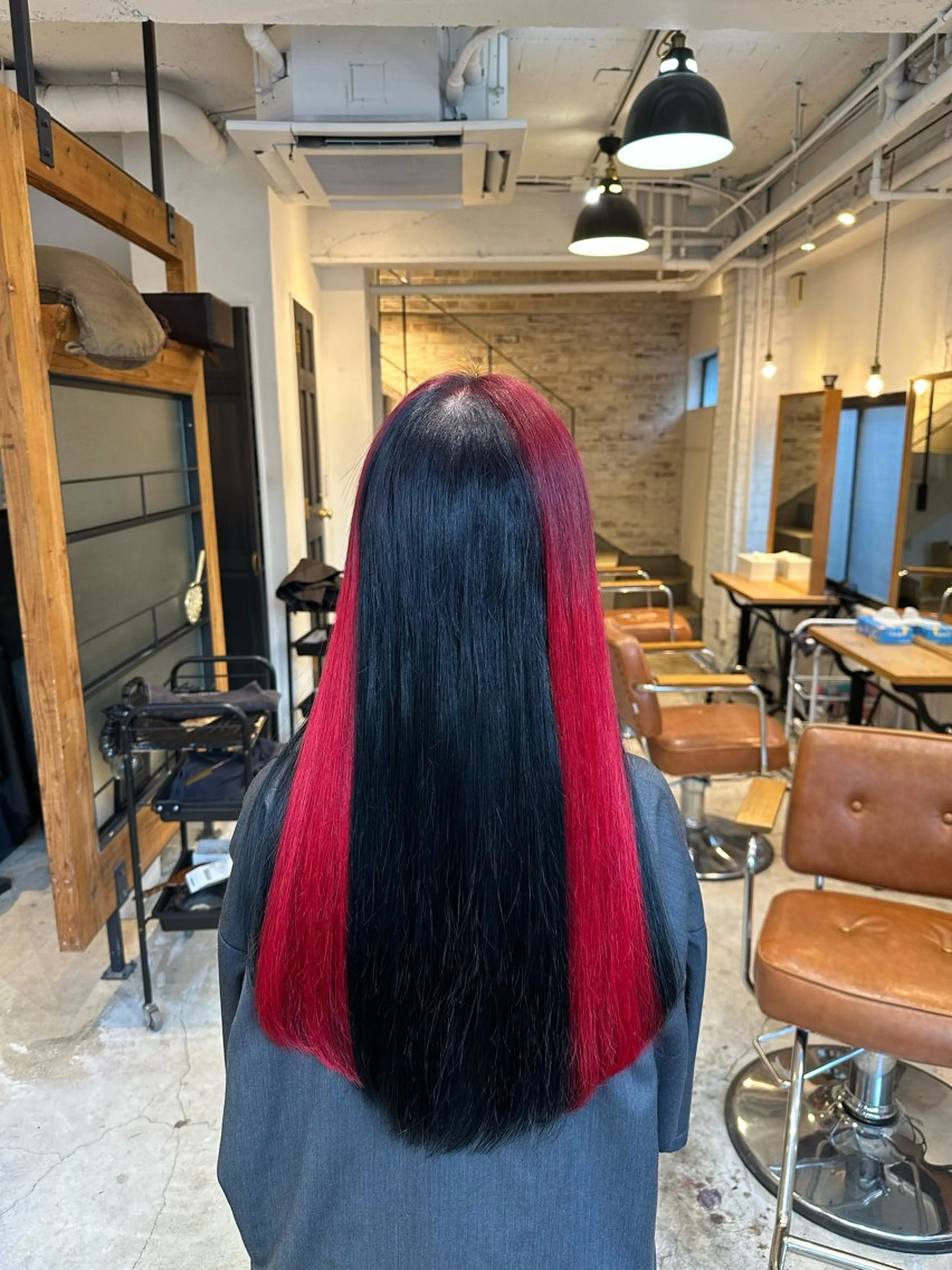 ロング ヘアカラー 秋葉原　柏木絢汰 ✨当日予約okのヘアスタイル