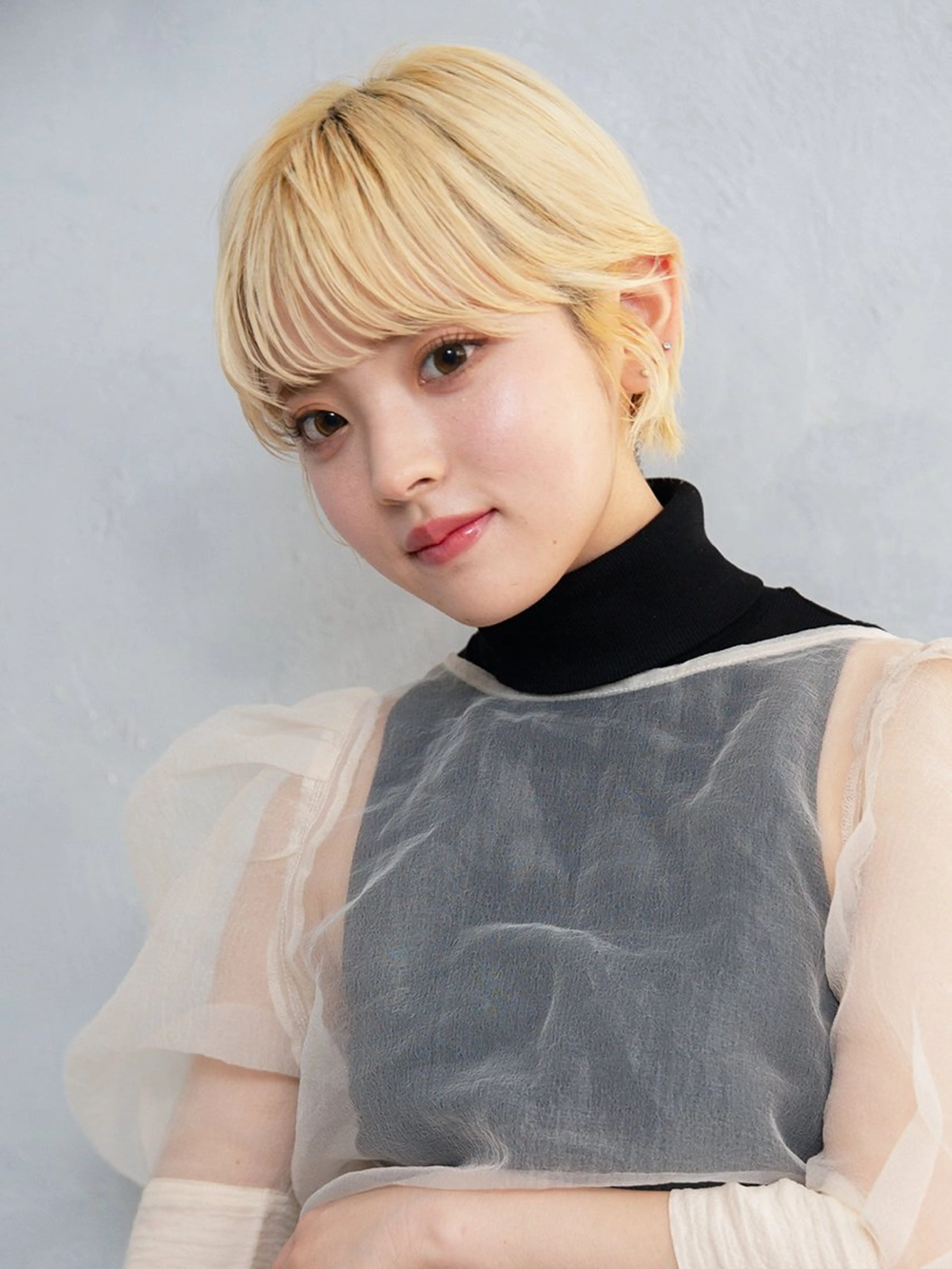 【💕モデル様限定💕︎】ケアブリーチ+デザインカラー+カット+トリートメントの写真