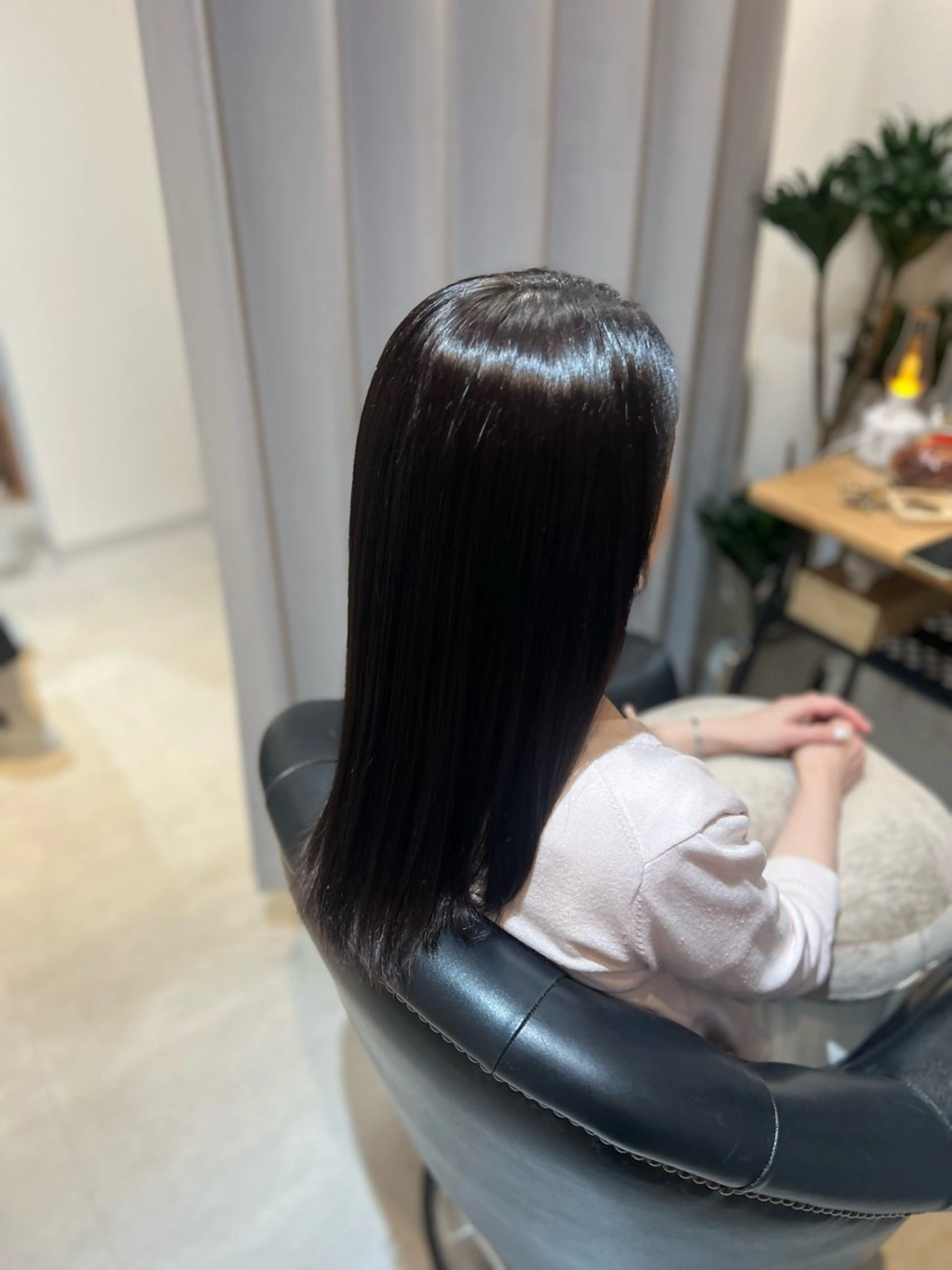 ロング 縮毛矯正 トリートメント 💇🏻‍♀️結/ 川崎美容師のヘアスタイル