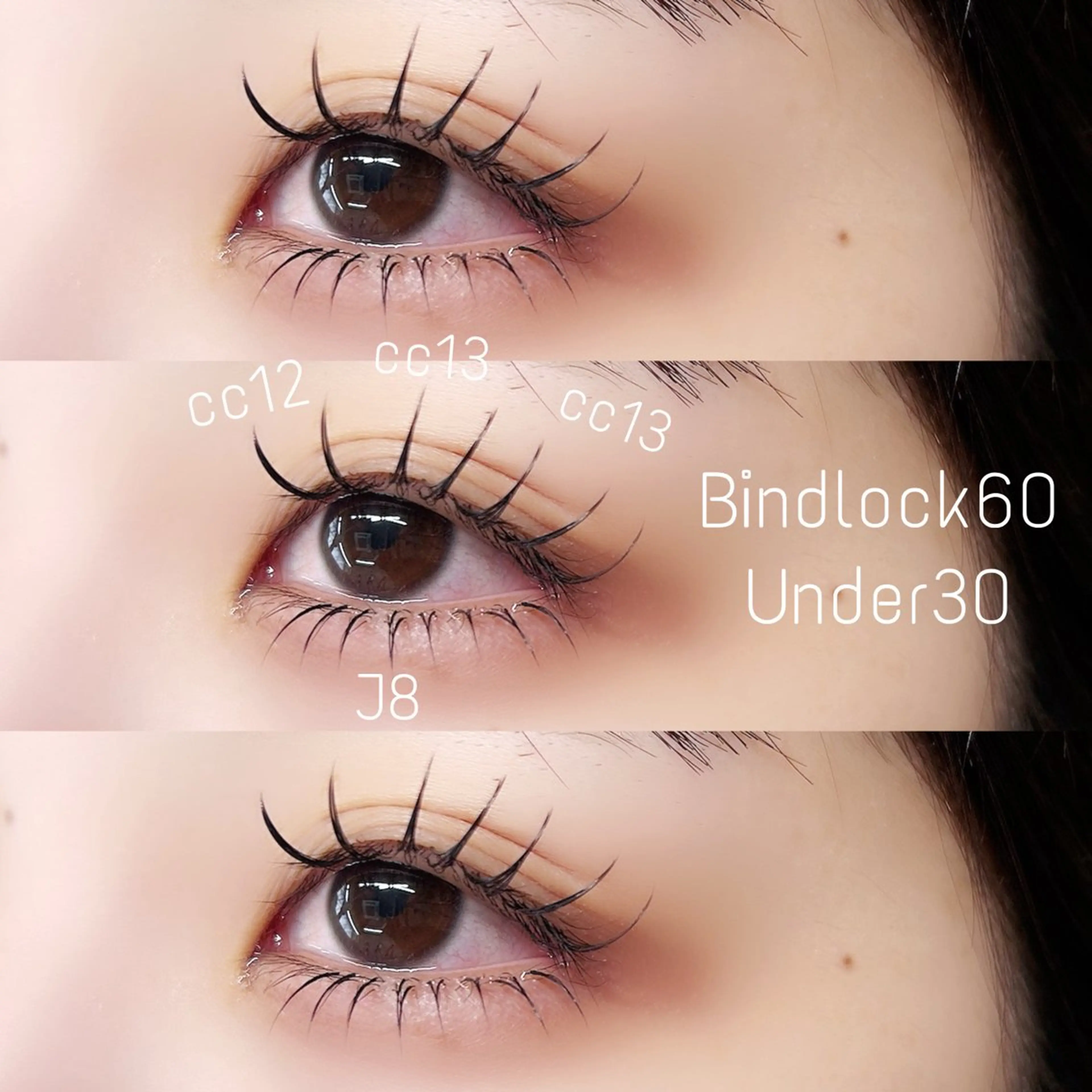 マツエク・マツパ 束感まつ毛 ꒰ LILY ꒱ Ririna💙のマツエク・マツパデザイン