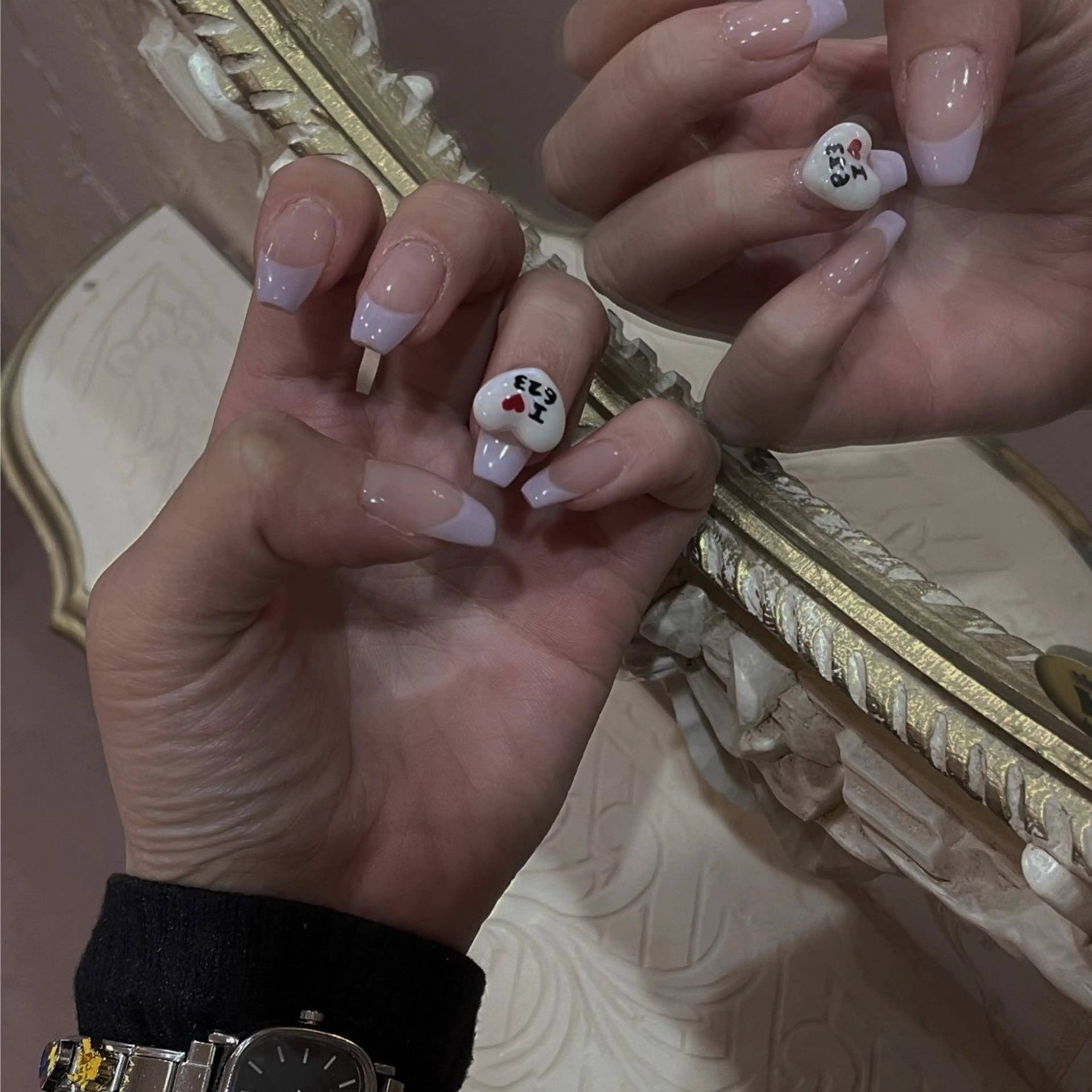 ネイル ハンドネイル ネイルラボ Eclat ふたばのネイルデザイン