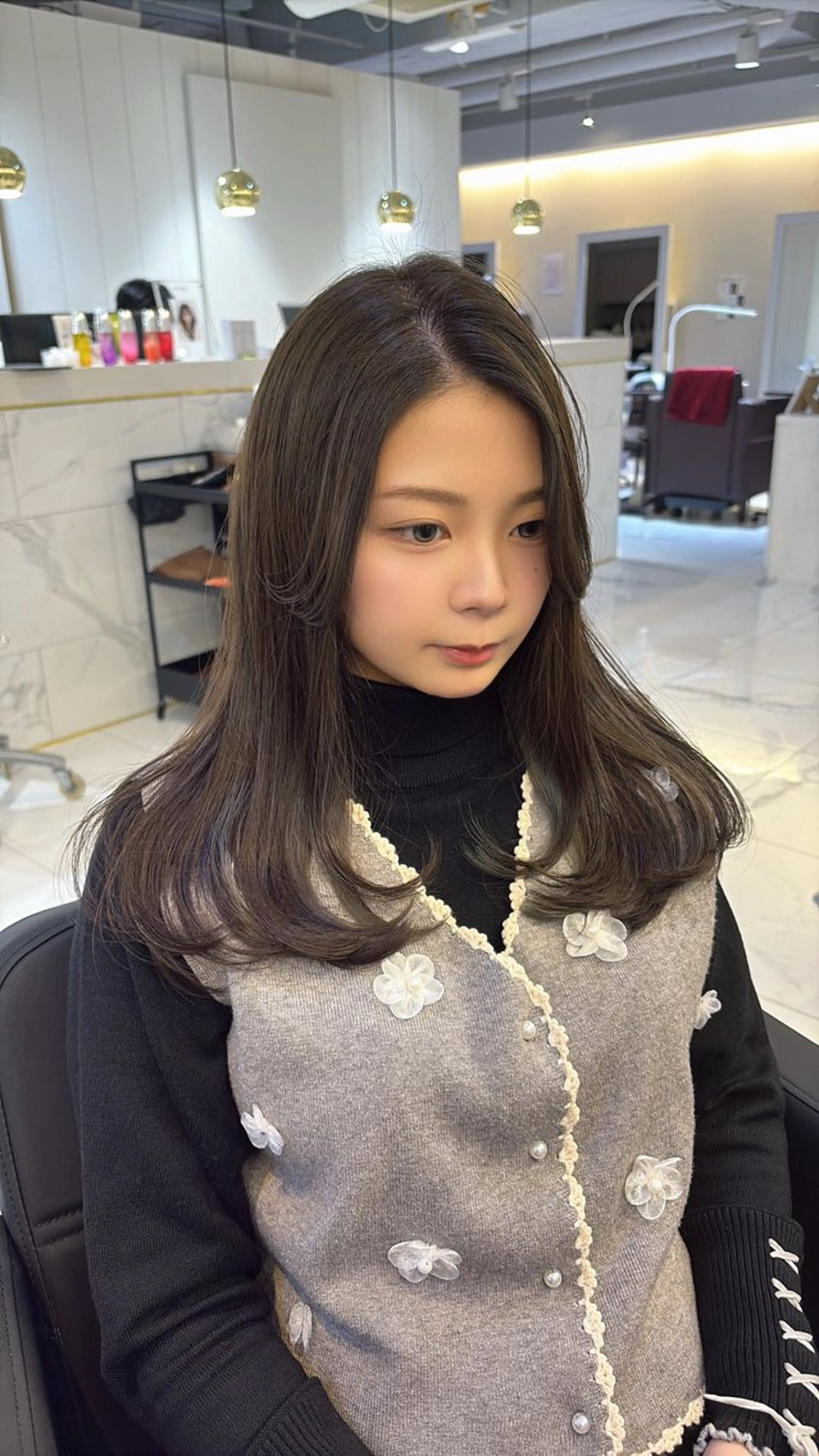 ロング カラー 透明感カラー/大阪 Rieのヘアスタイル