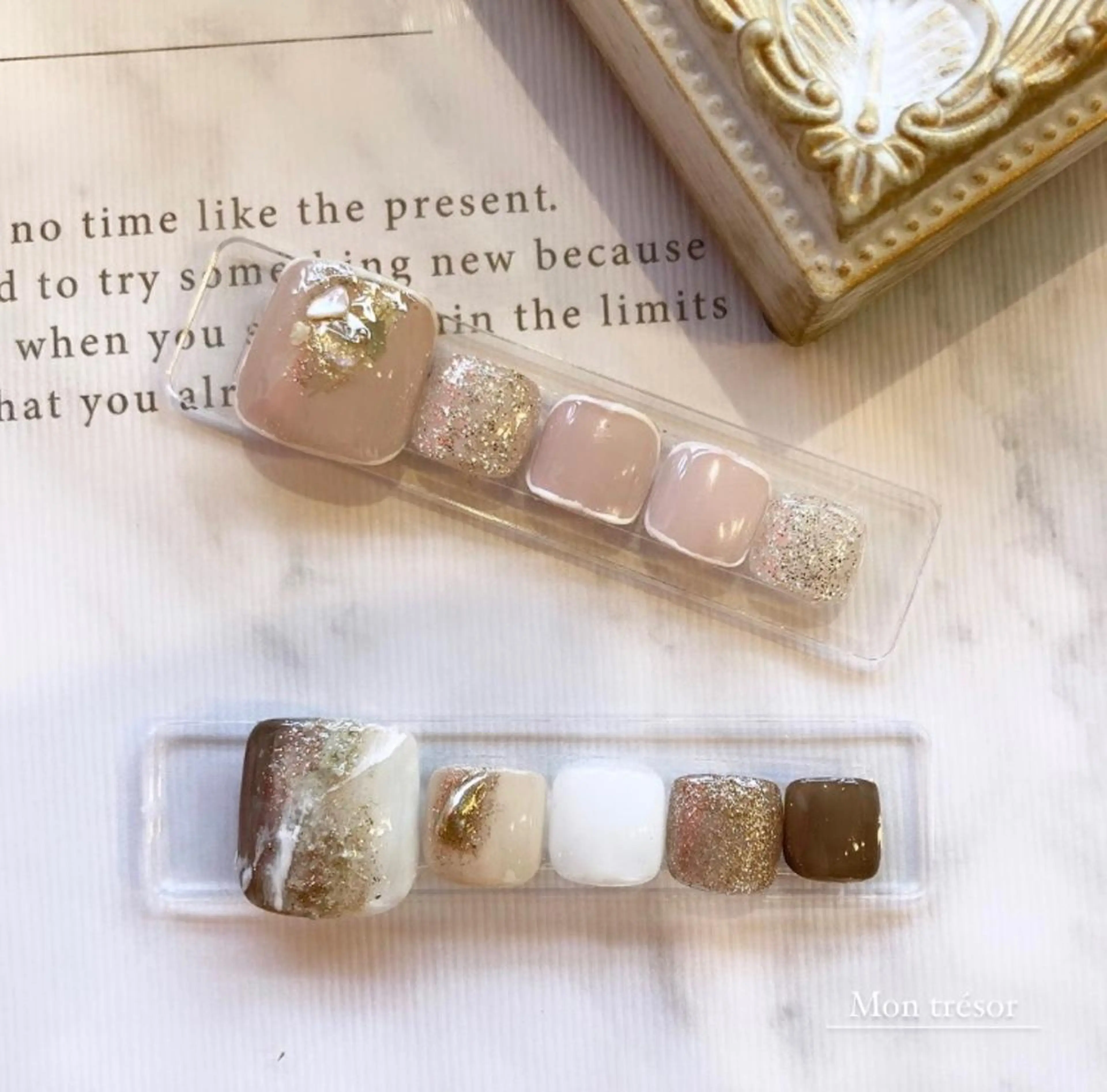 ネイル フットネイル Mon trésor所属・Montrésor 名古屋ネイルサロンのネイルデザイン