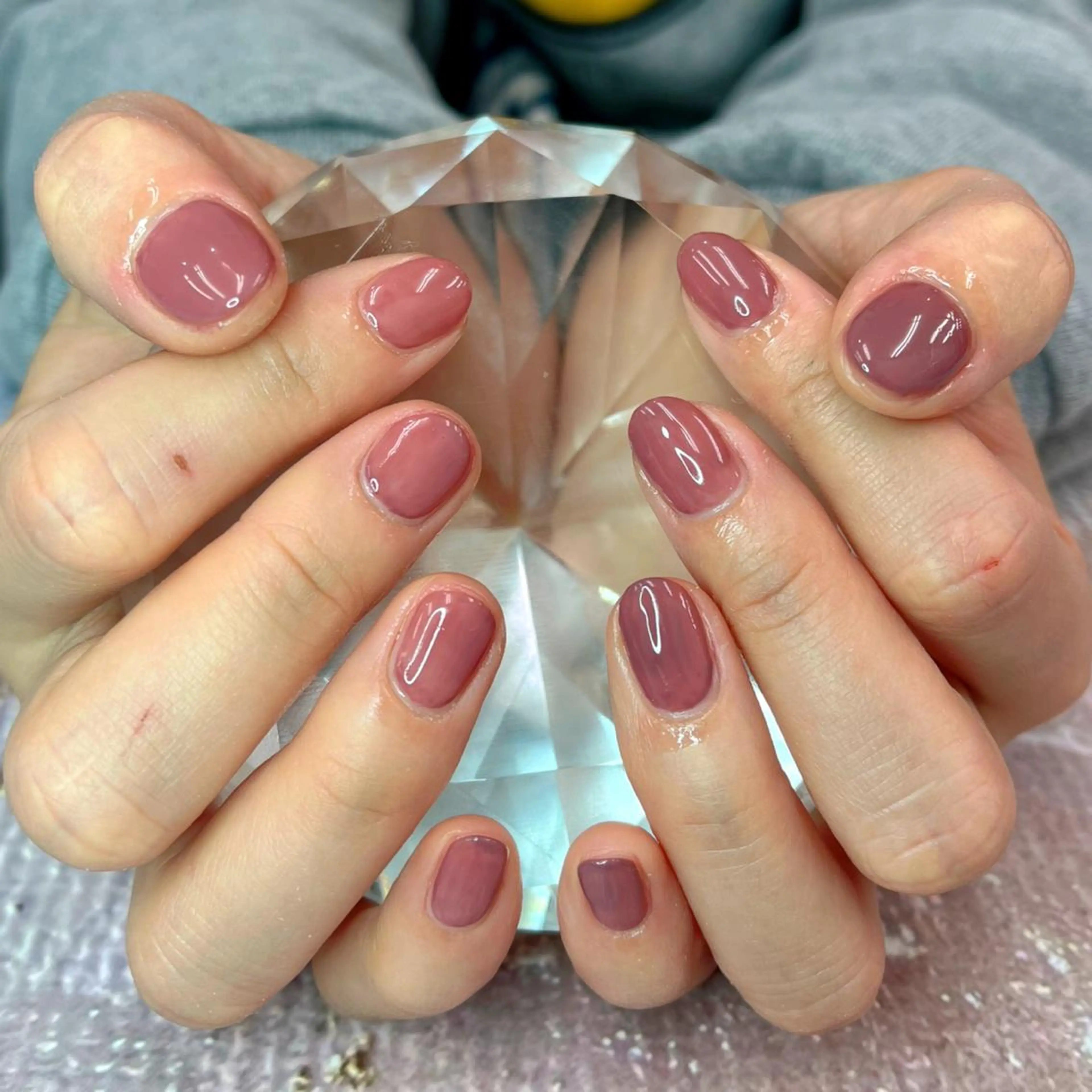 ネイル ピンク BlueDaisy 栄本店のネイルデザイン