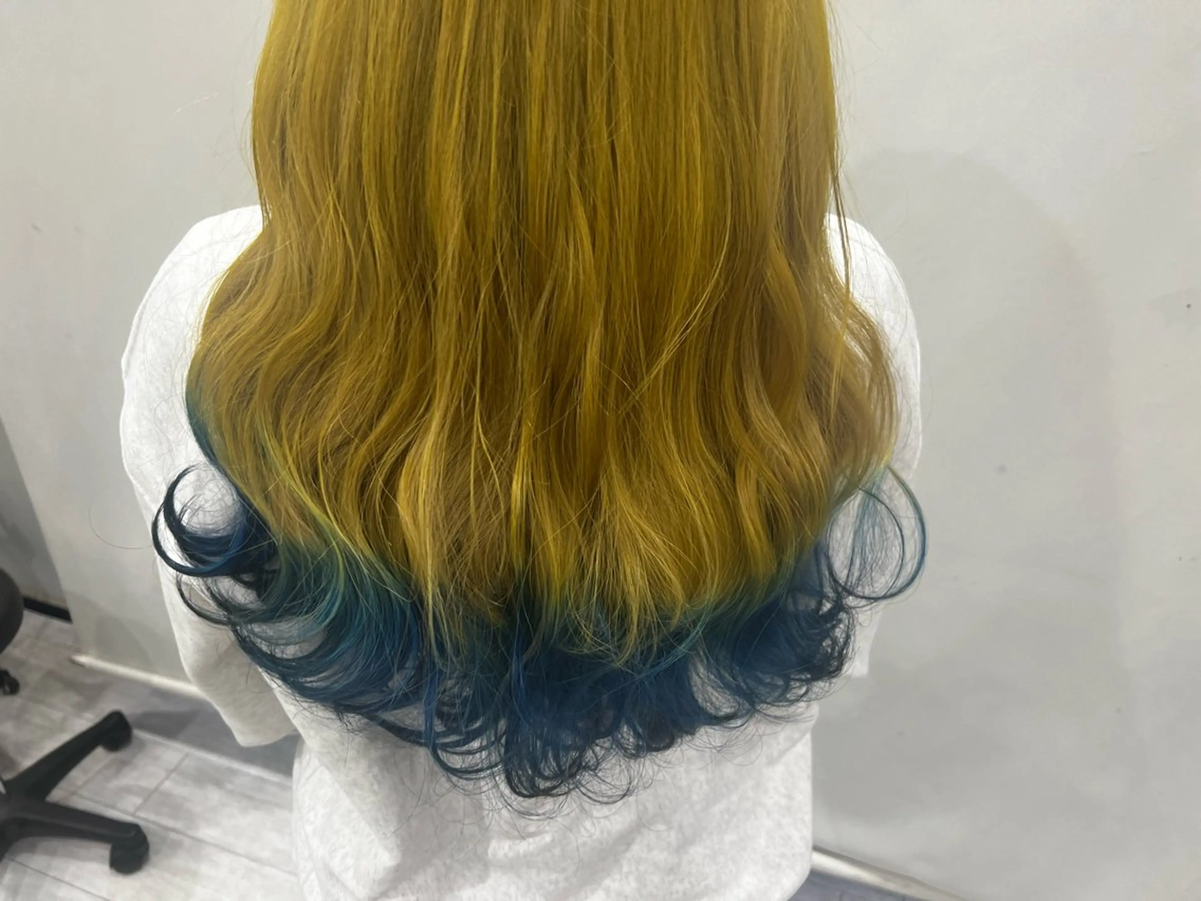 ロング ヘアカラー トリートメント 山田 香織のヘアスタイル