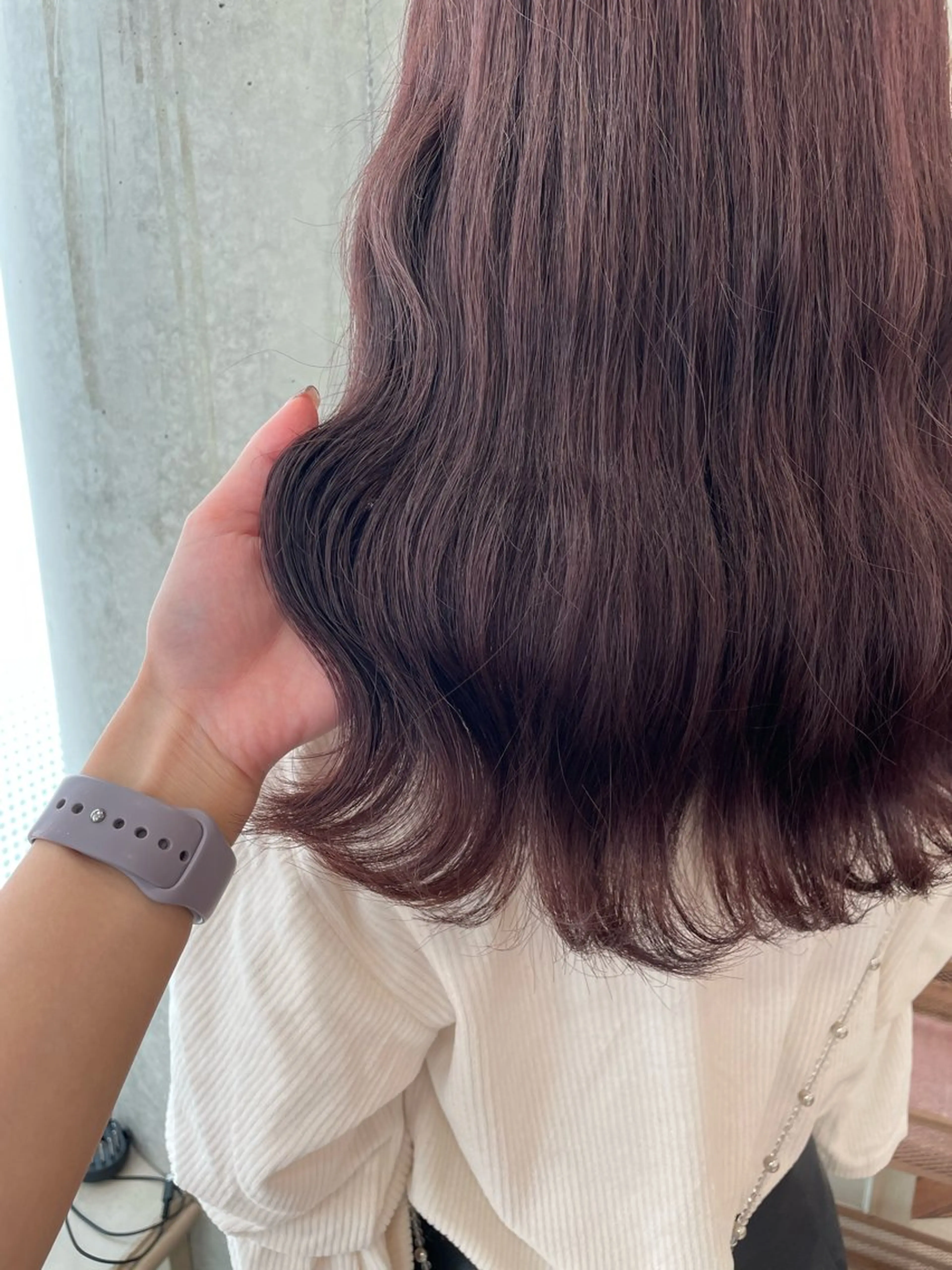ロング カラー ラベンダーカラー ヘアカラー 🍪ﾖｼｲﾊﾙﾈ🍪 ﾗﾍﾞﾝﾀﾞｰｶﾗｰのヘアスタイル