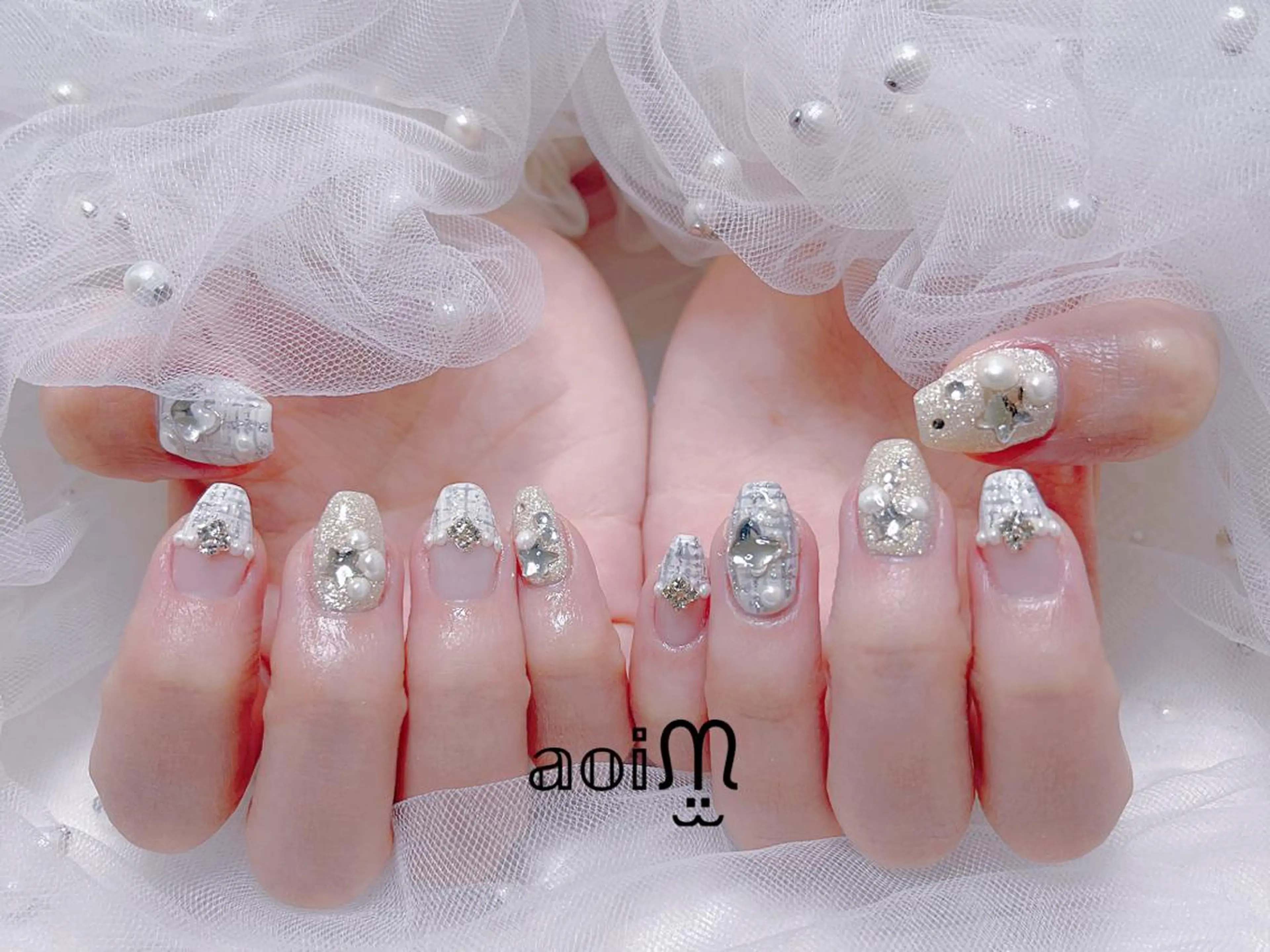 ネイル 葵うさぎ所属・葵うさぎ AIのネイルデザイン