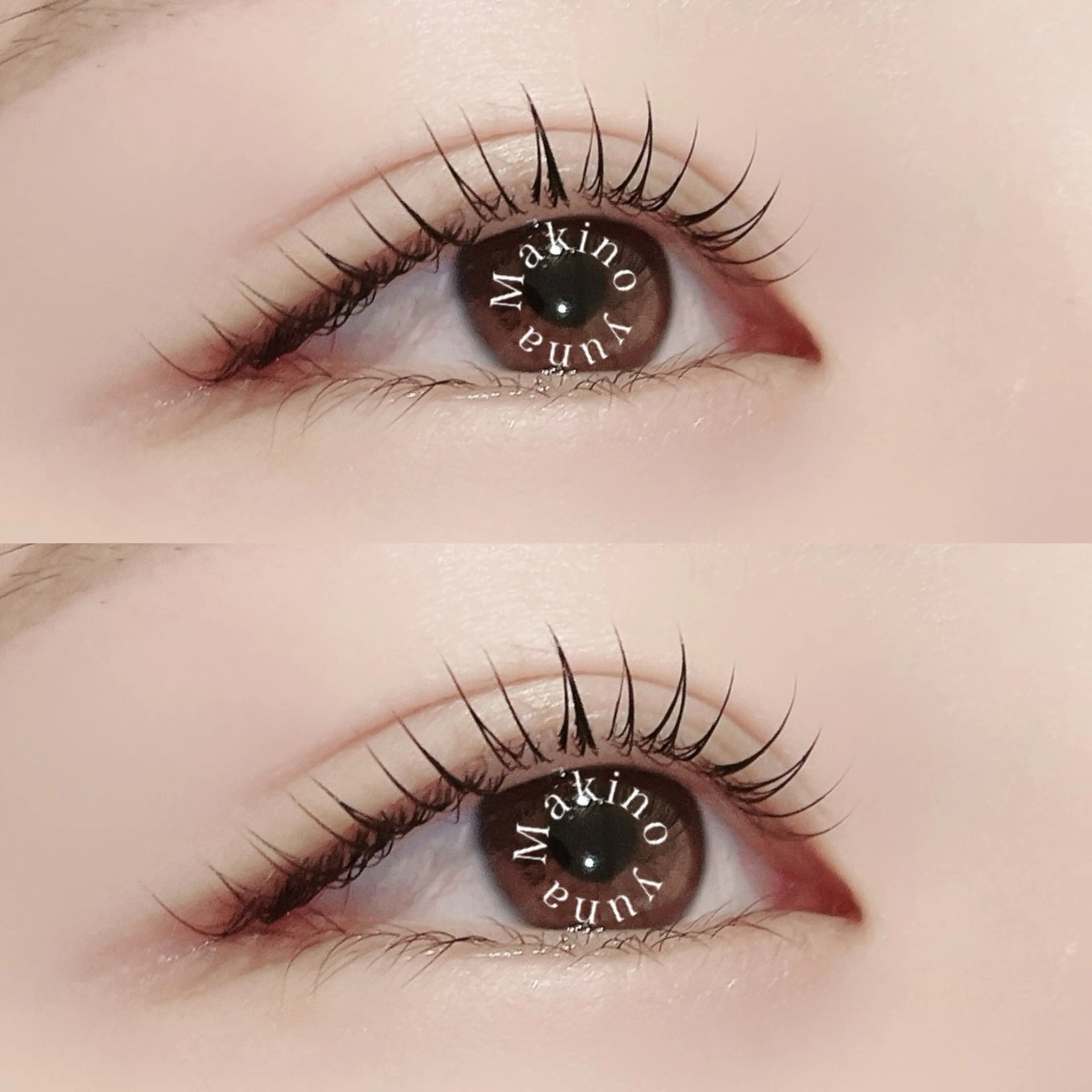 マツエク・マツパ マツパ EYE405河原町店所属・牧野 由奈のマツエク・マツパデザイン