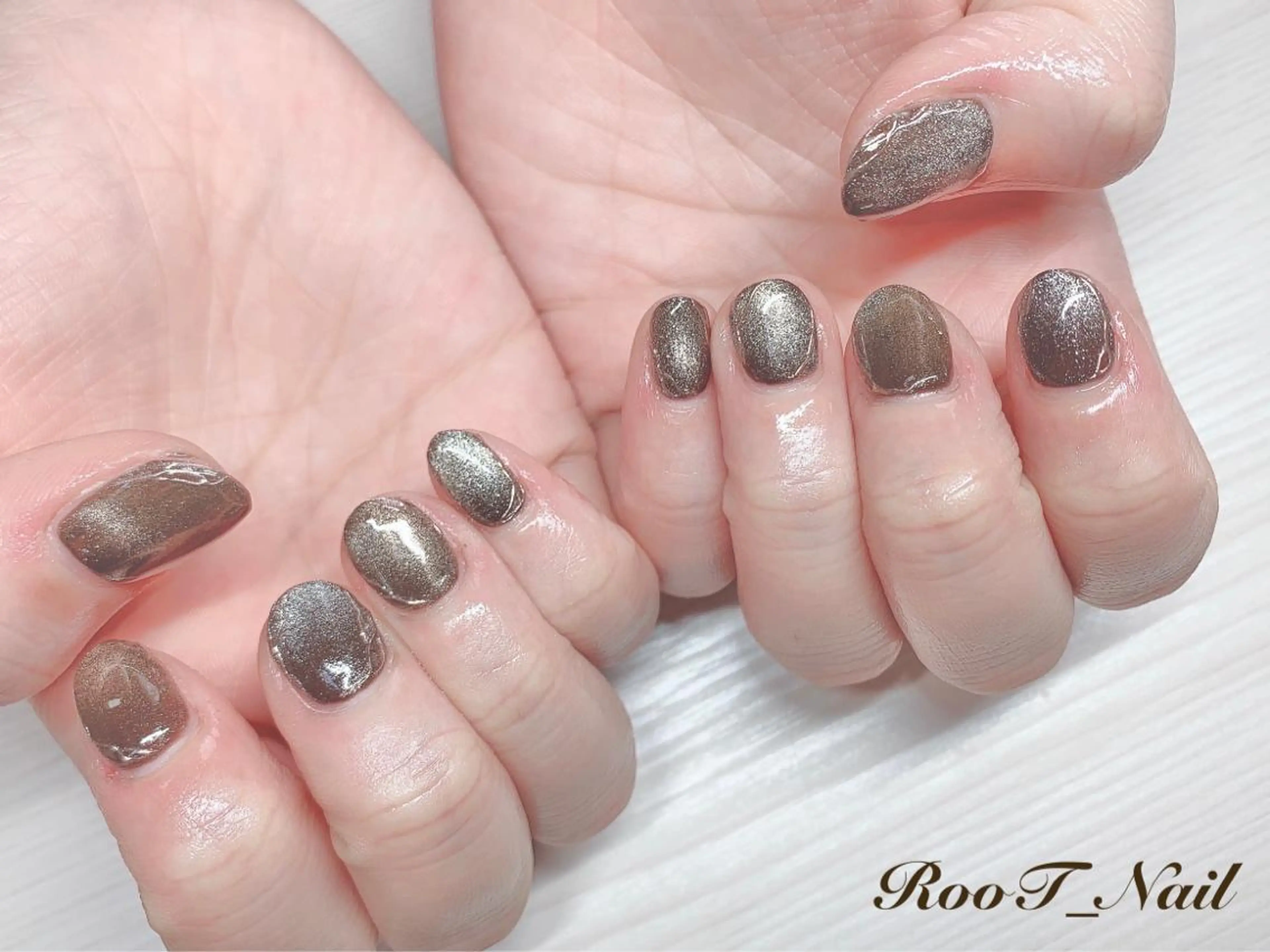 メンズ ネイル マグネットネイル RooT Nailのネイルデザイン