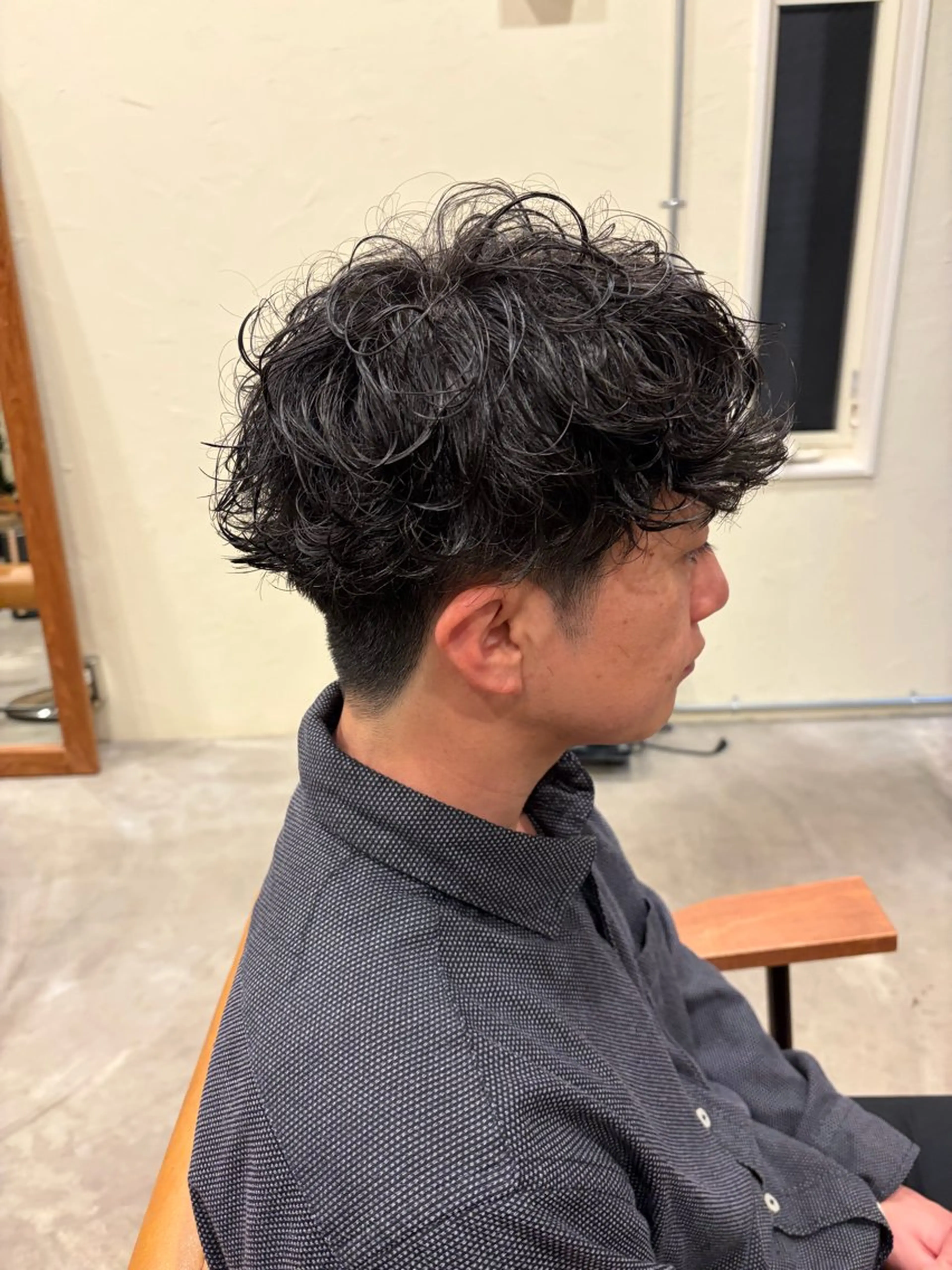 ショート メンズ メンズパーマ カット パーマ 優衣 /山形/ BLUCKのヘアスタイル