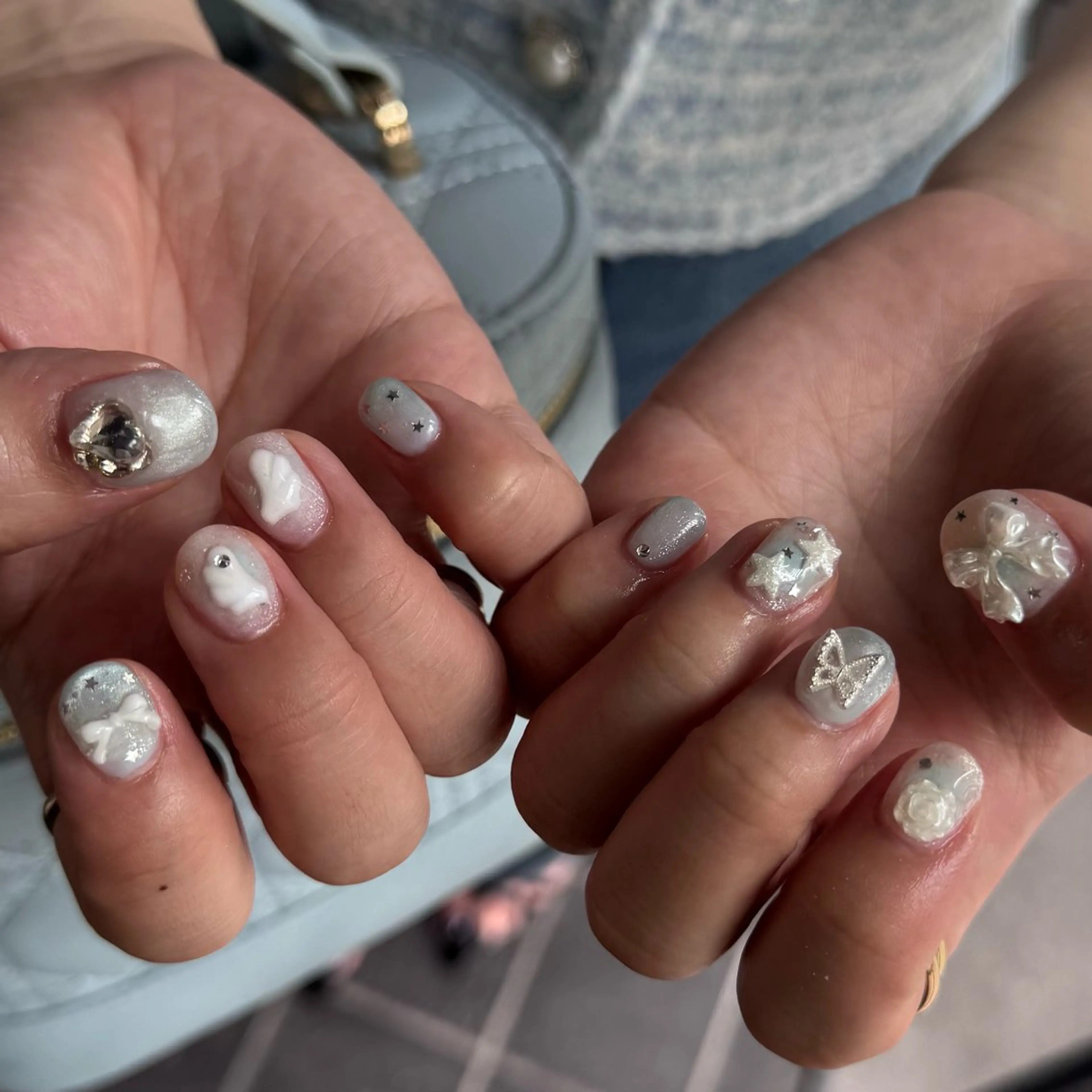 ショート 小川 柚香のネイルデザイン