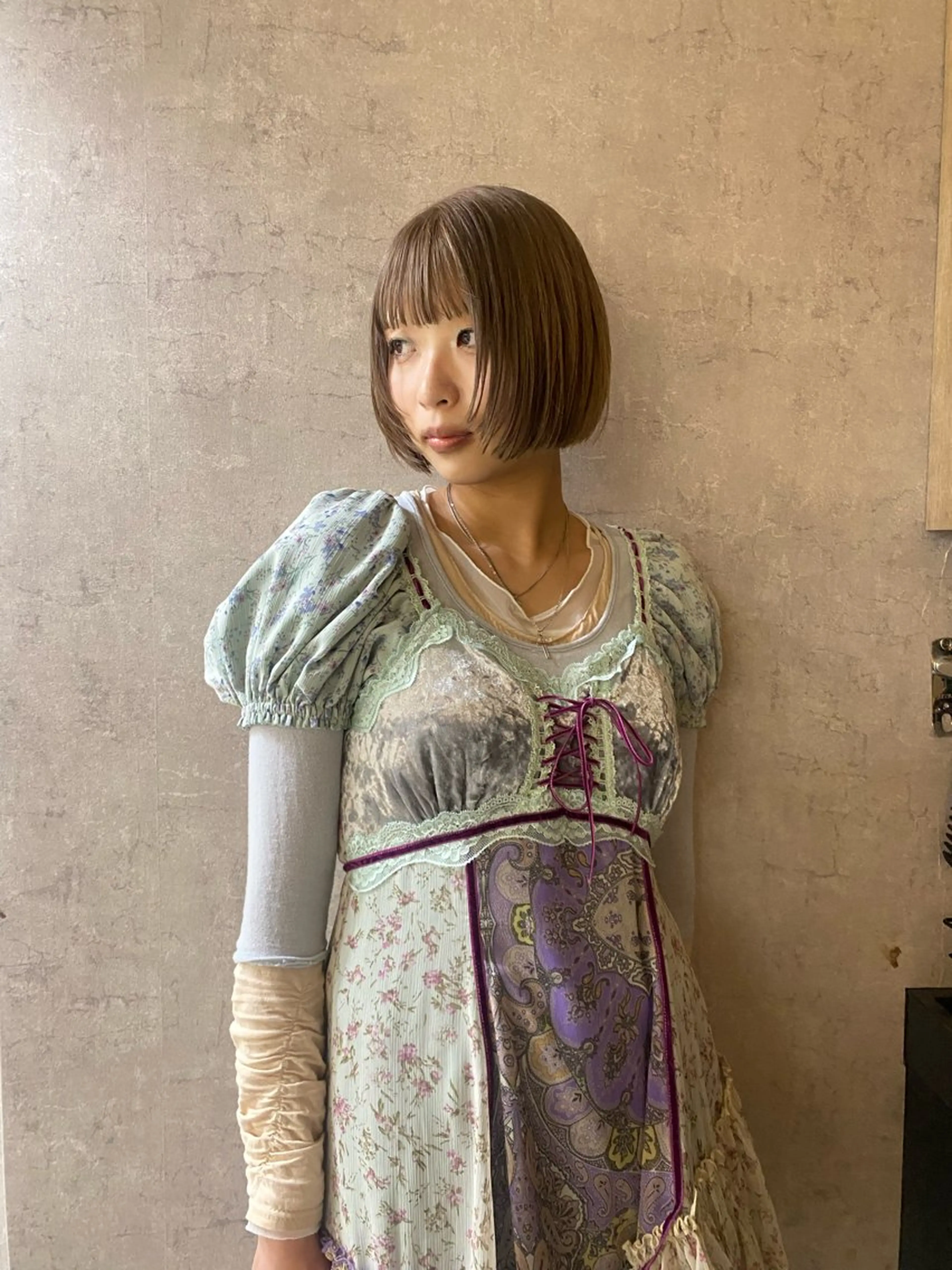 ショート カラー ハイトーン 🐩AI🐩のヘアスタイル