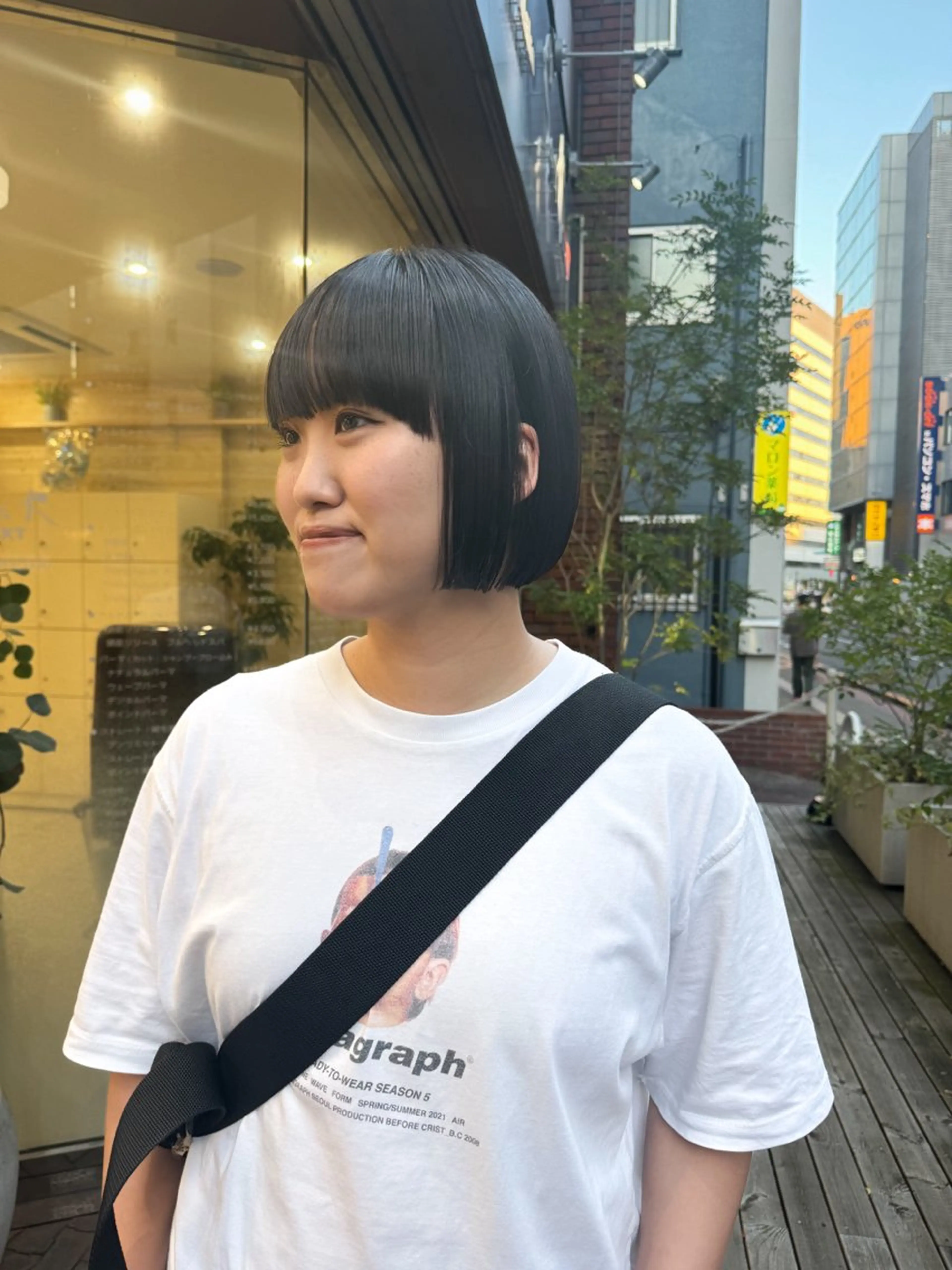 ショート カラー ボブ Seeknext // Rukaのヘアスタイル