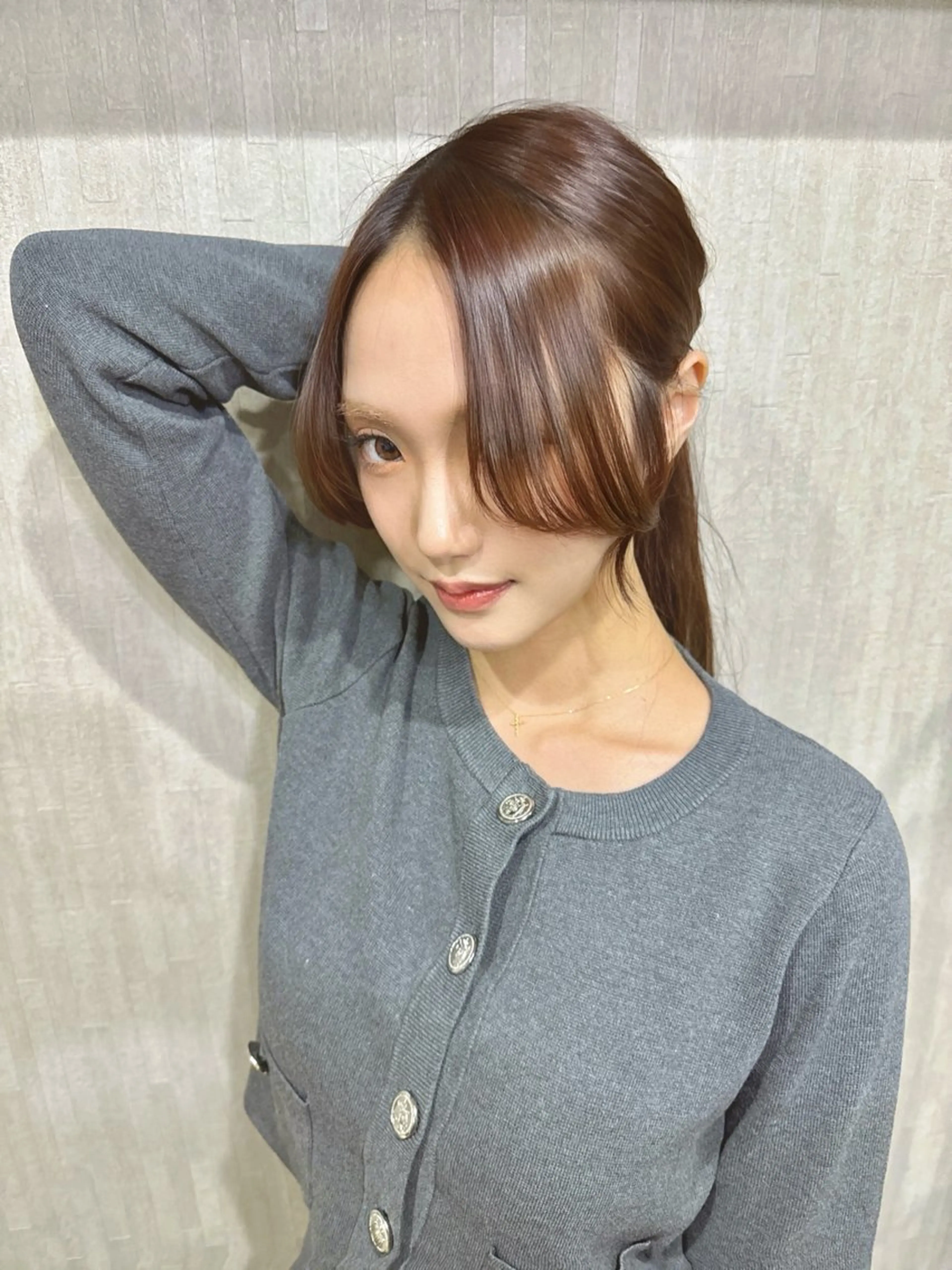 【カットなし】うる艶カラー＋TOKIOクイックトリートメント＋浸透アイロンの写真