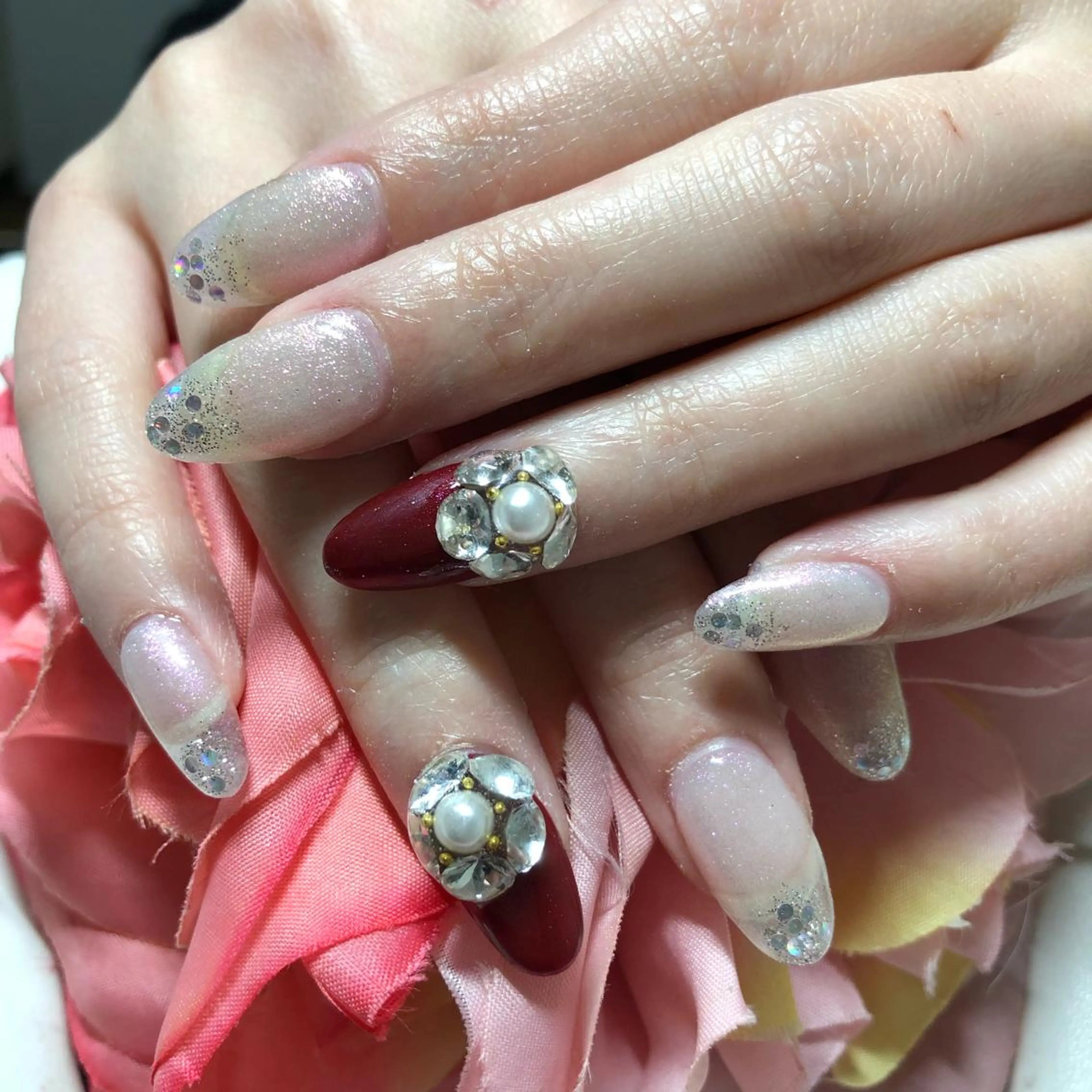 ショート ネイル ハンドネイル 《LB》ラブリエ Nail&eyeのマツエク・マツパデザイン