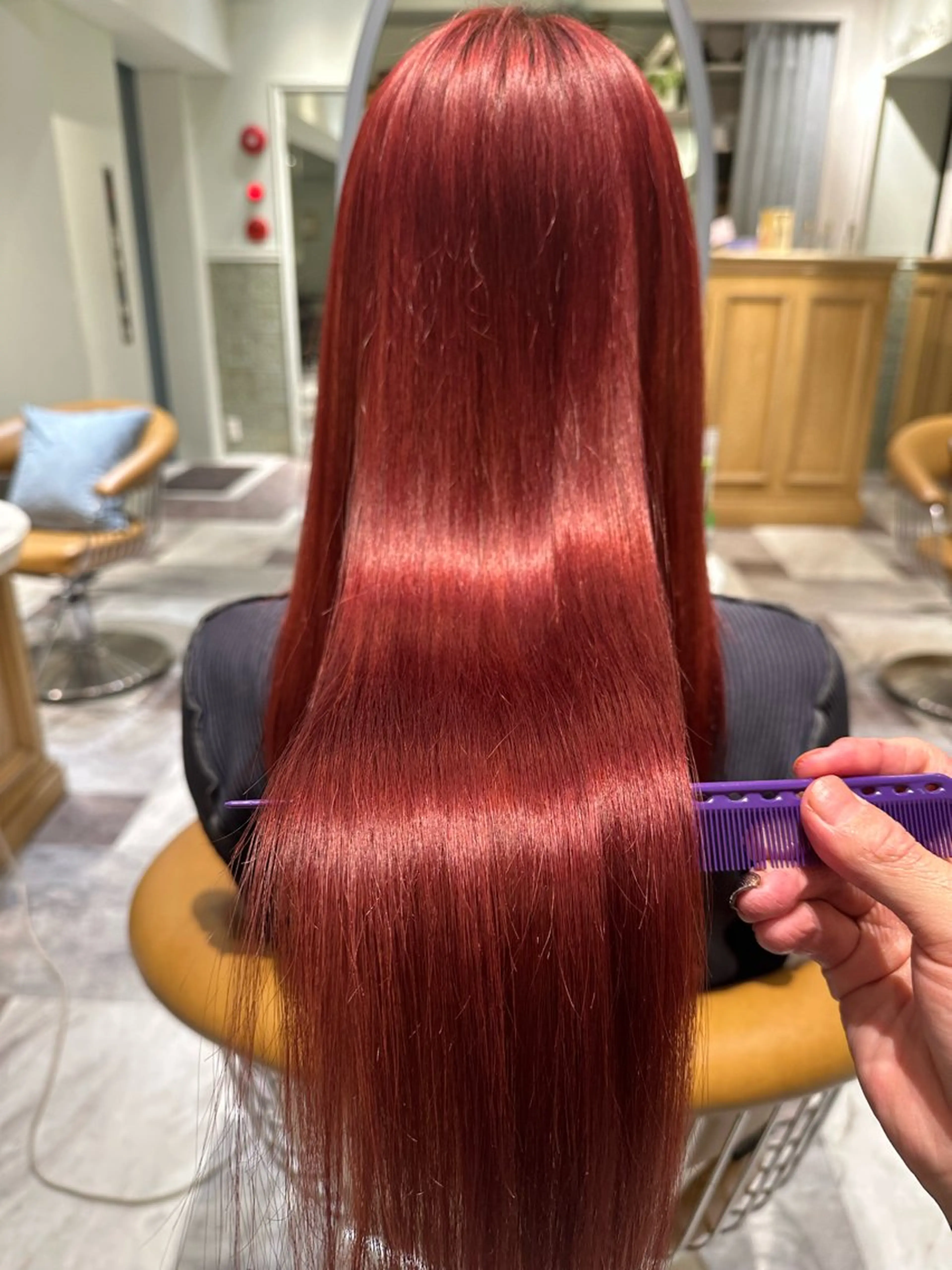 ロング MASHU韓国ヘア/ レイヤー/透明感カラのヘアスタイル