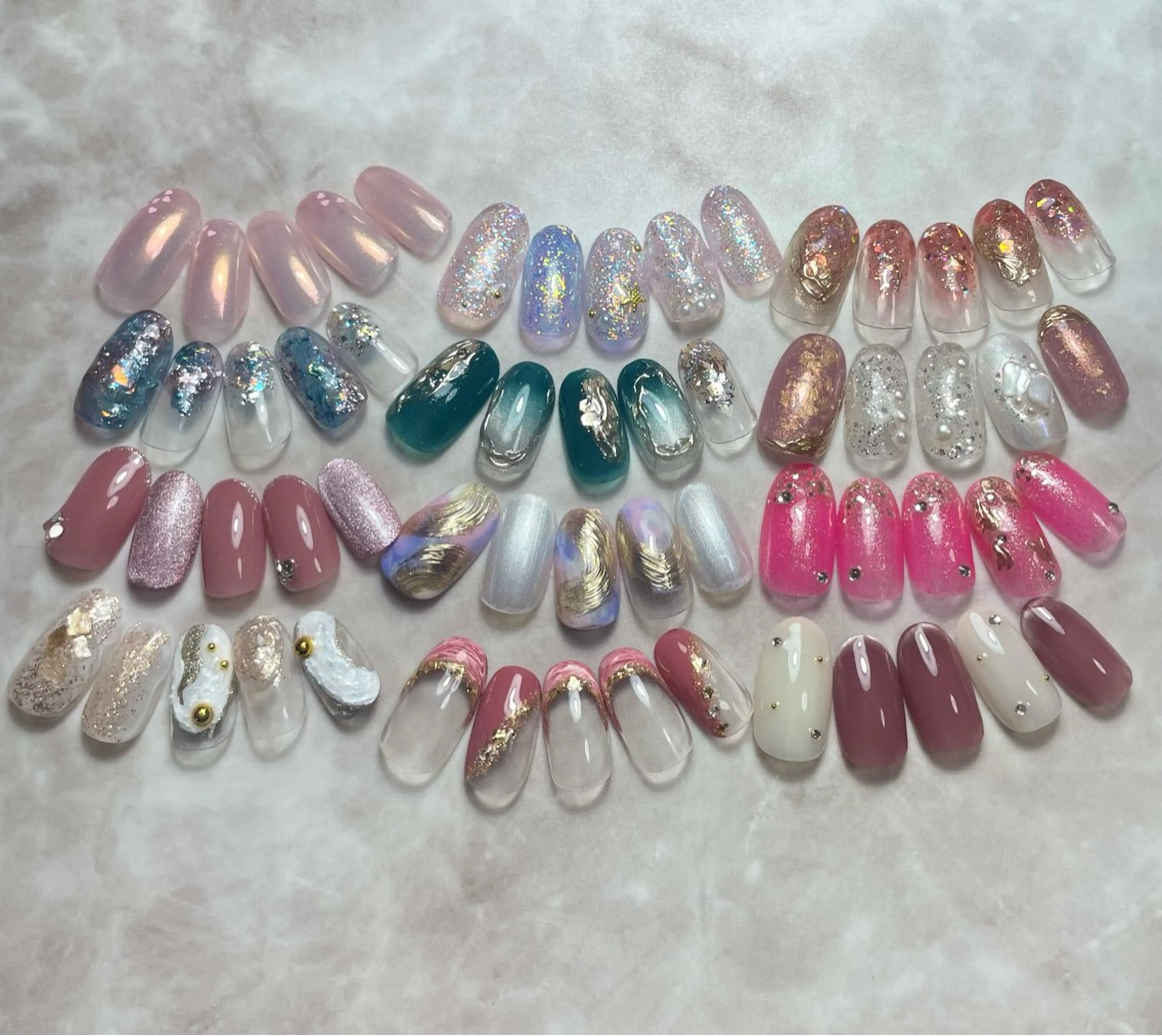 ネイル 夏ネイル Chicchi 加茂宮駅徒歩3分のネイルデザイン